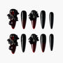 Dark Rose Velvet (long) - Emily’s Nail