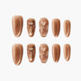 Mocha Velvet (Almond) - Emily's Nail