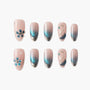 Blue Bloom Emily's Nail