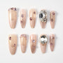 Champagne Stardust Emily's Nail