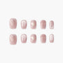 Golden Heart Glow (Square) Emily's Nail