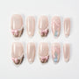Pearl Bow Ballet Emily’s Nail