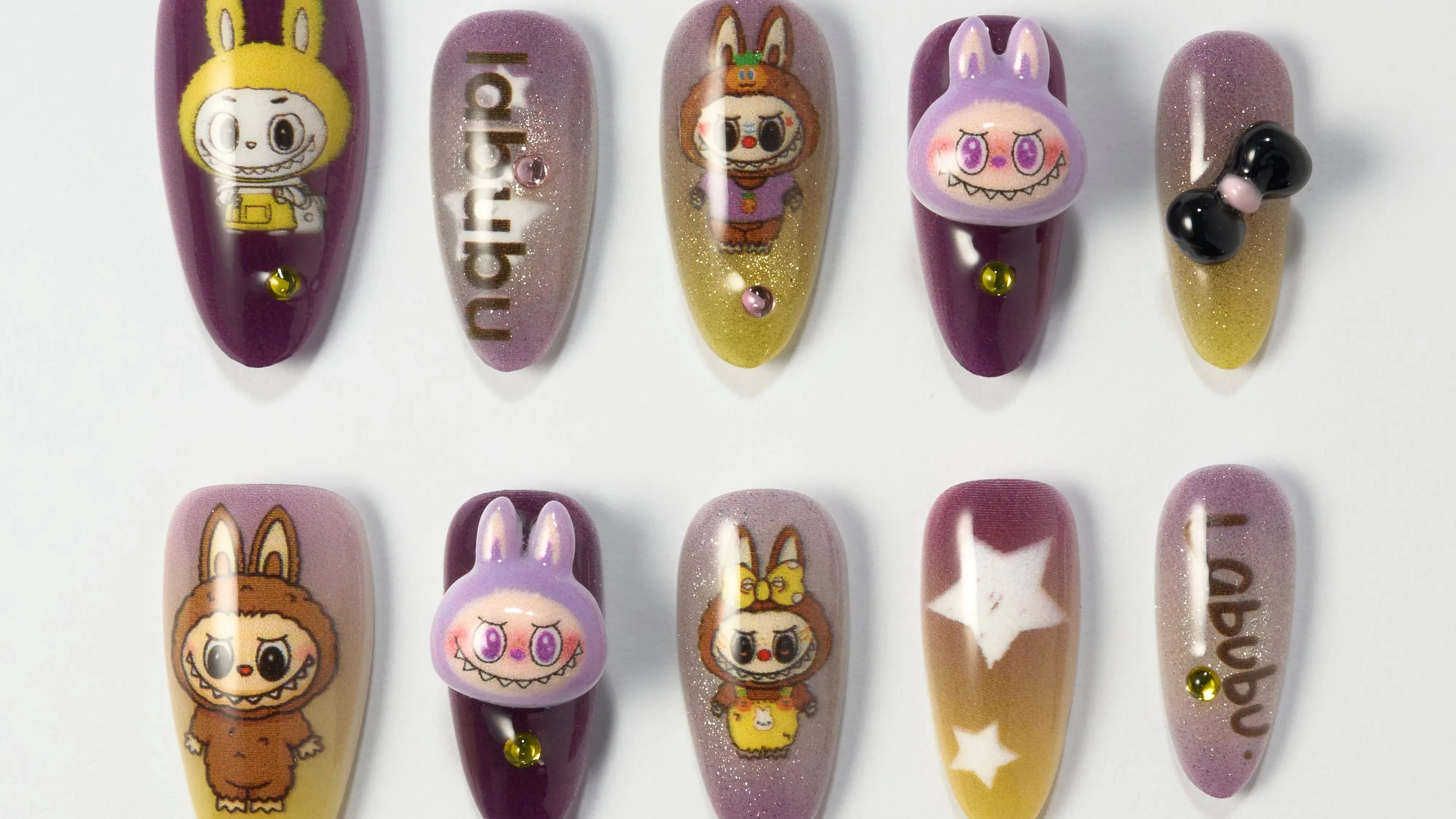 Labubu Kawaii Nail Designs: 5 Must-Have Styles for Any Occasion - Emily’s Nail