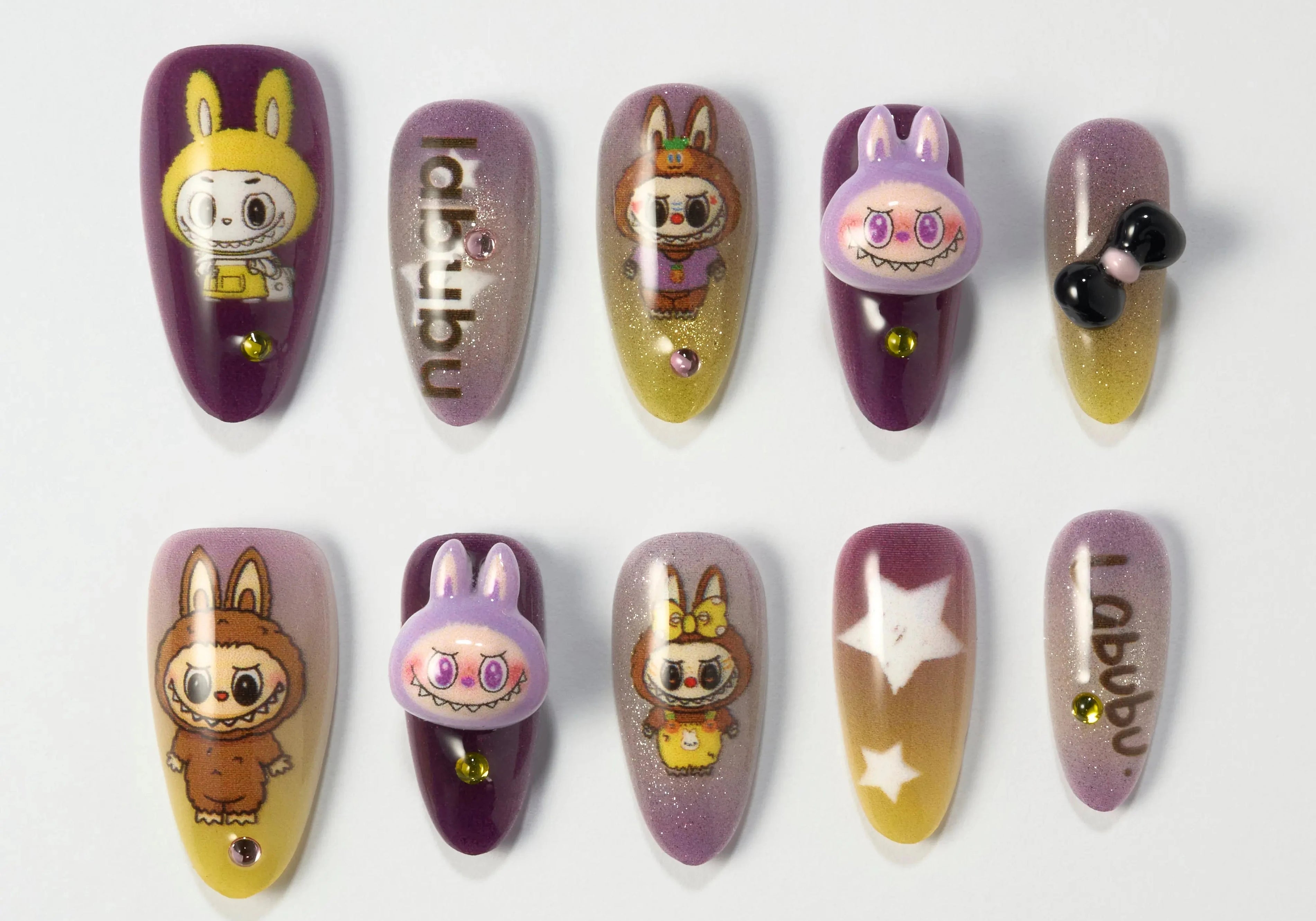 Labubu Kawaii Nail Designs: 5 Must-Have Styles for Any Occasion - Emily’s Nail