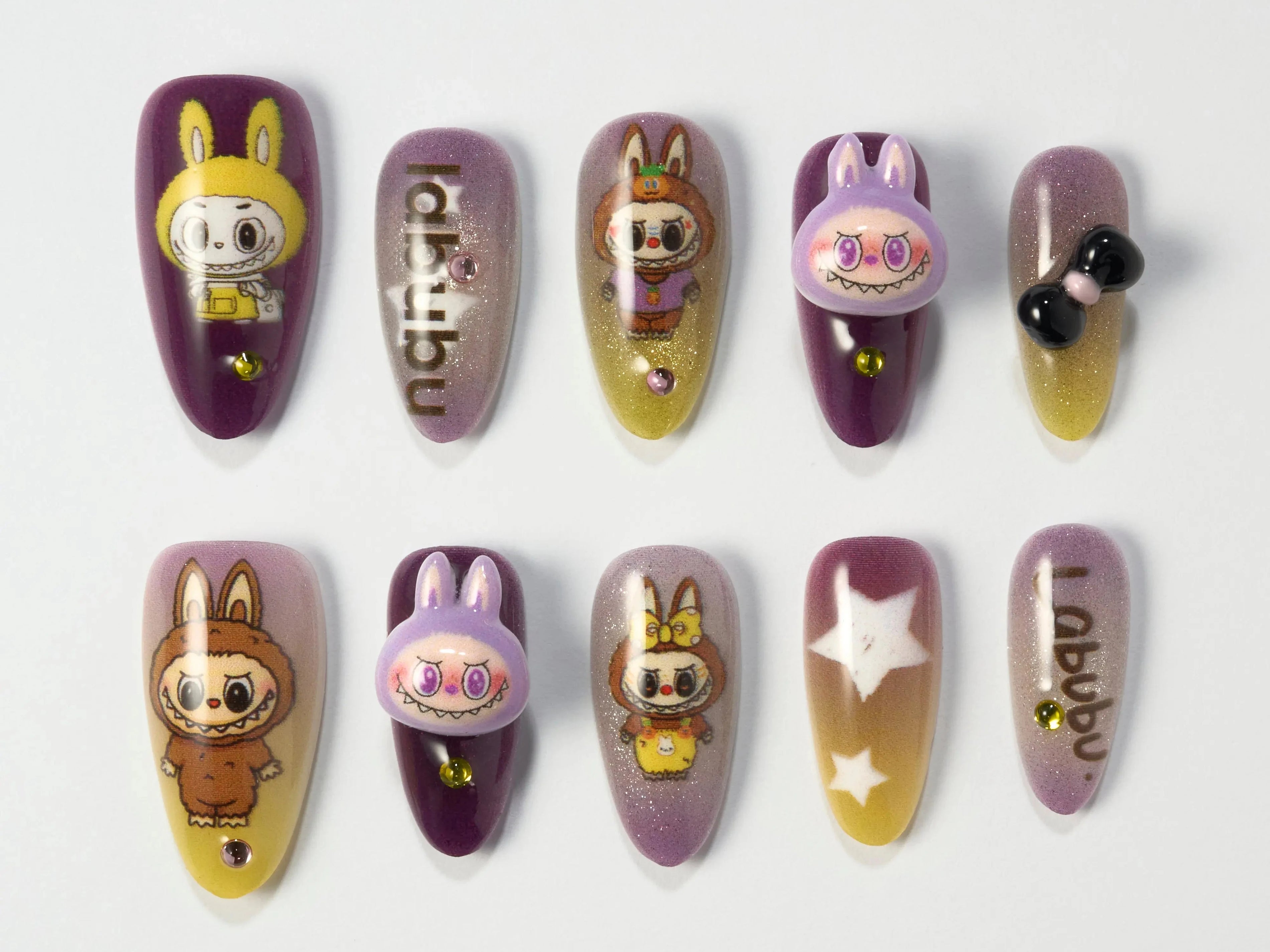 Labubu Kawaii Nail Designs: 5 Must-Have Styles for Any Occasion - Emily’s Nail