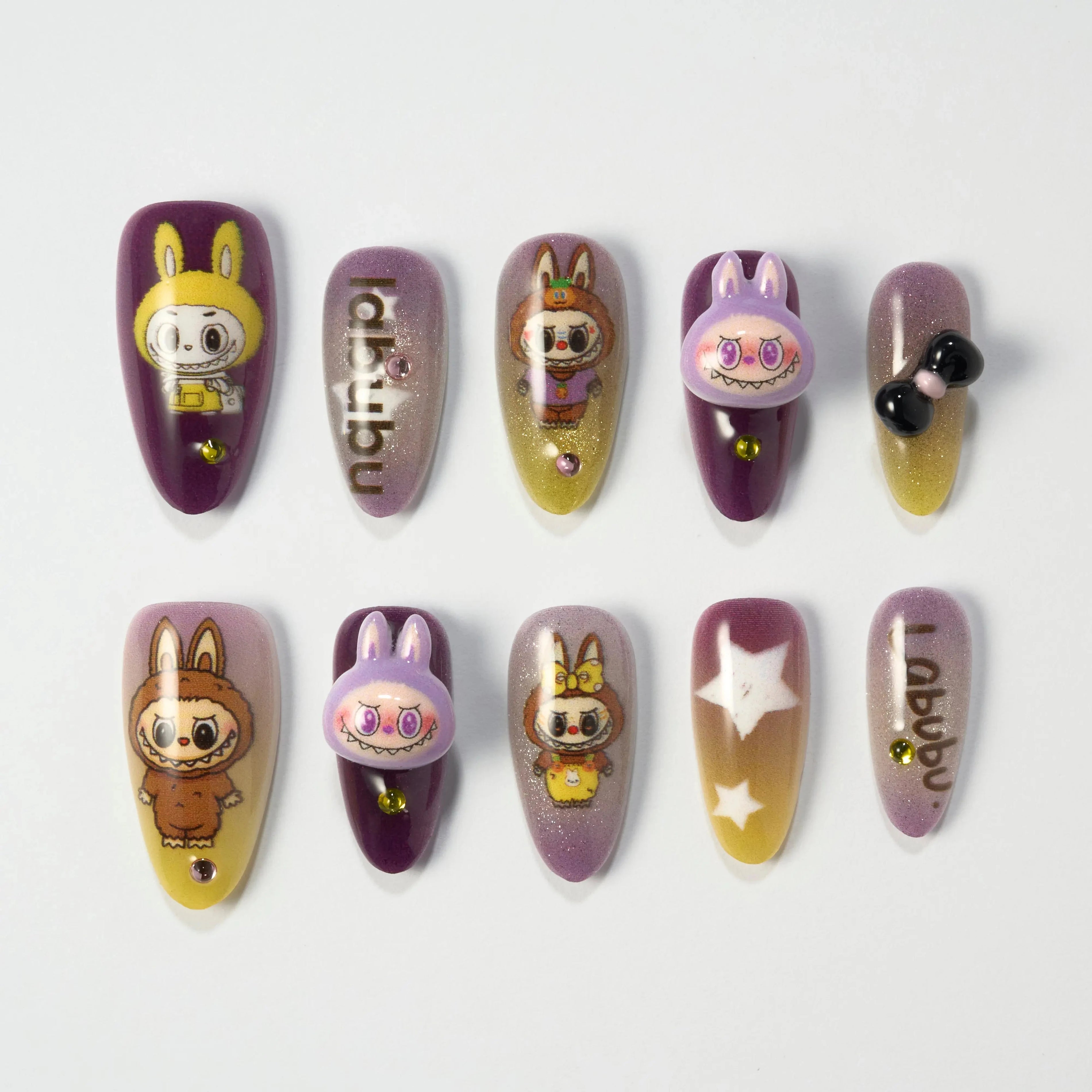 Labubu Kawaii Nail Designs: 5 Must-Have Styles for Any Occasion - Emily’s Nail