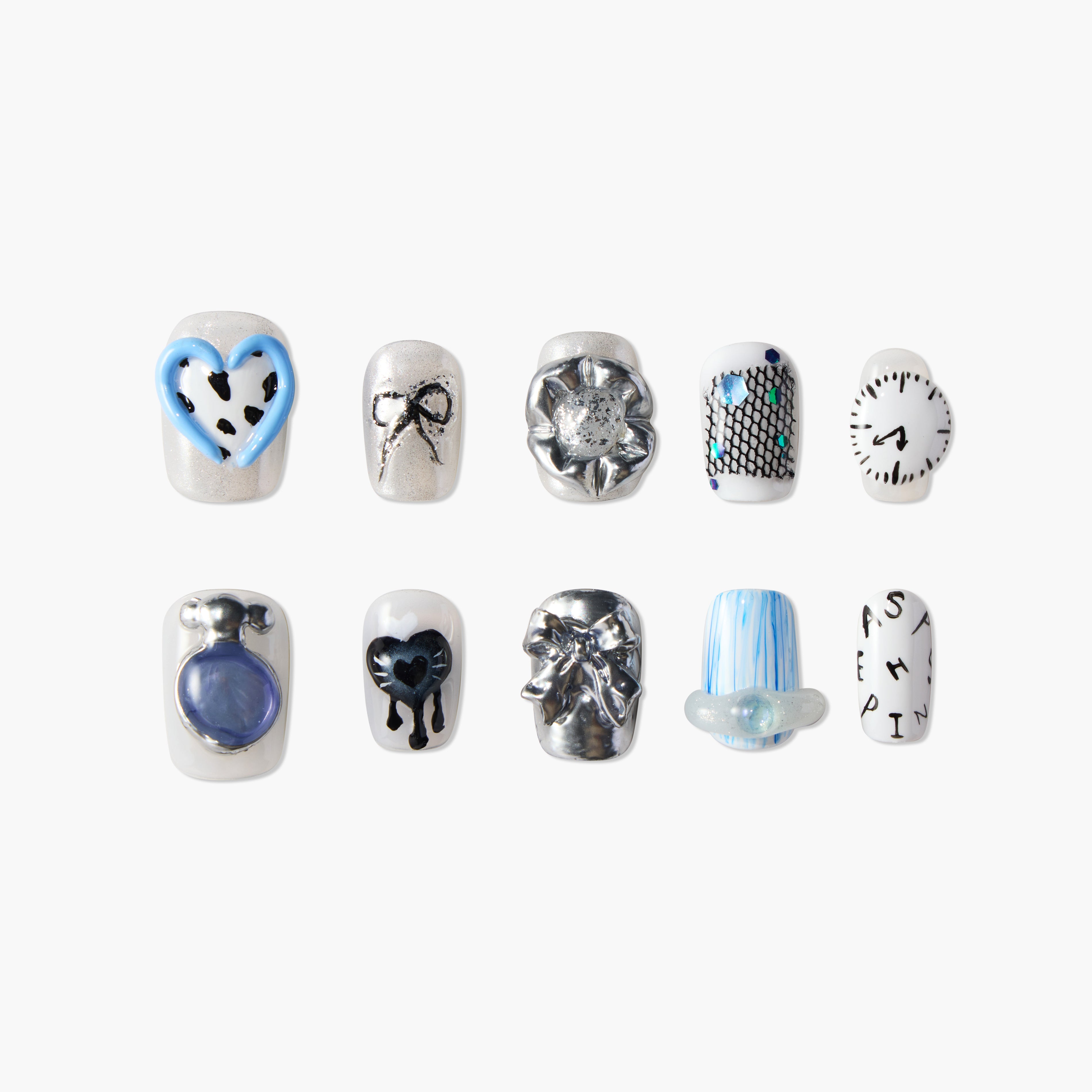 Silver Whimsy - Emily’s Nail