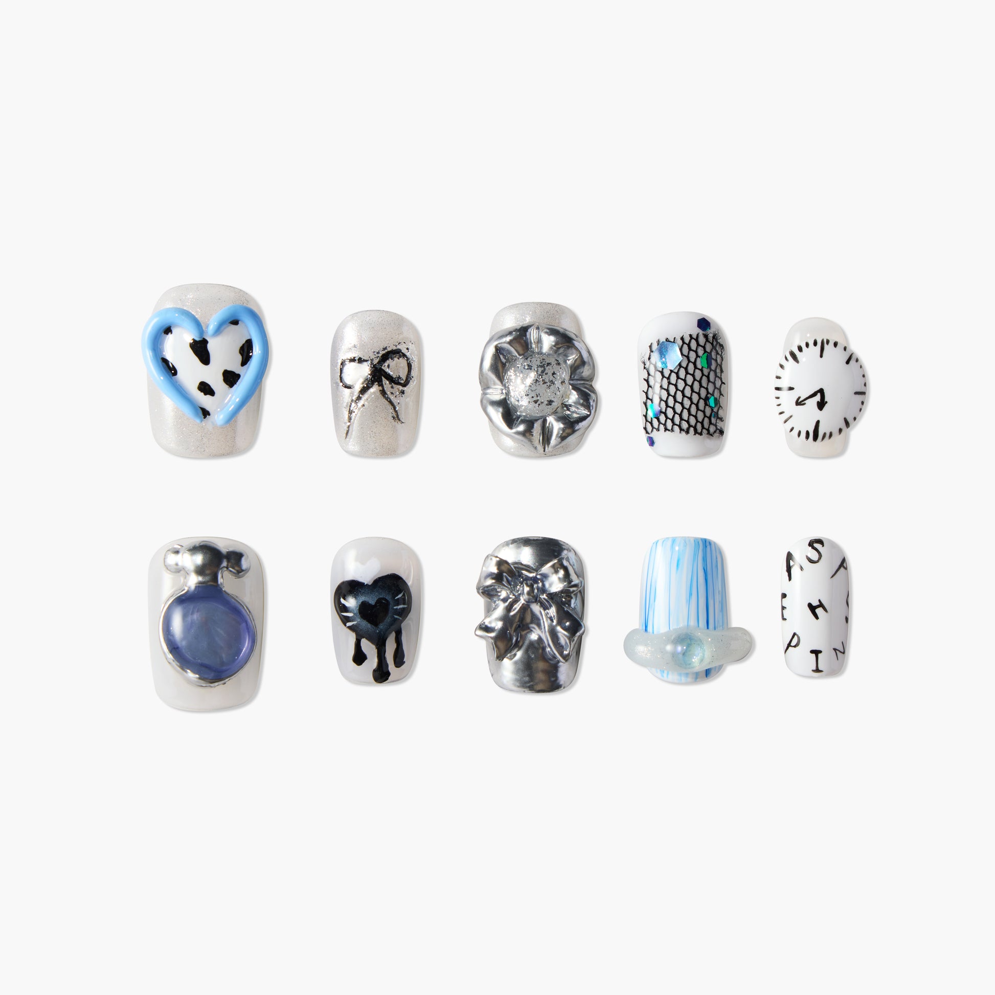 Silver Whimsy - Emily’s Nail