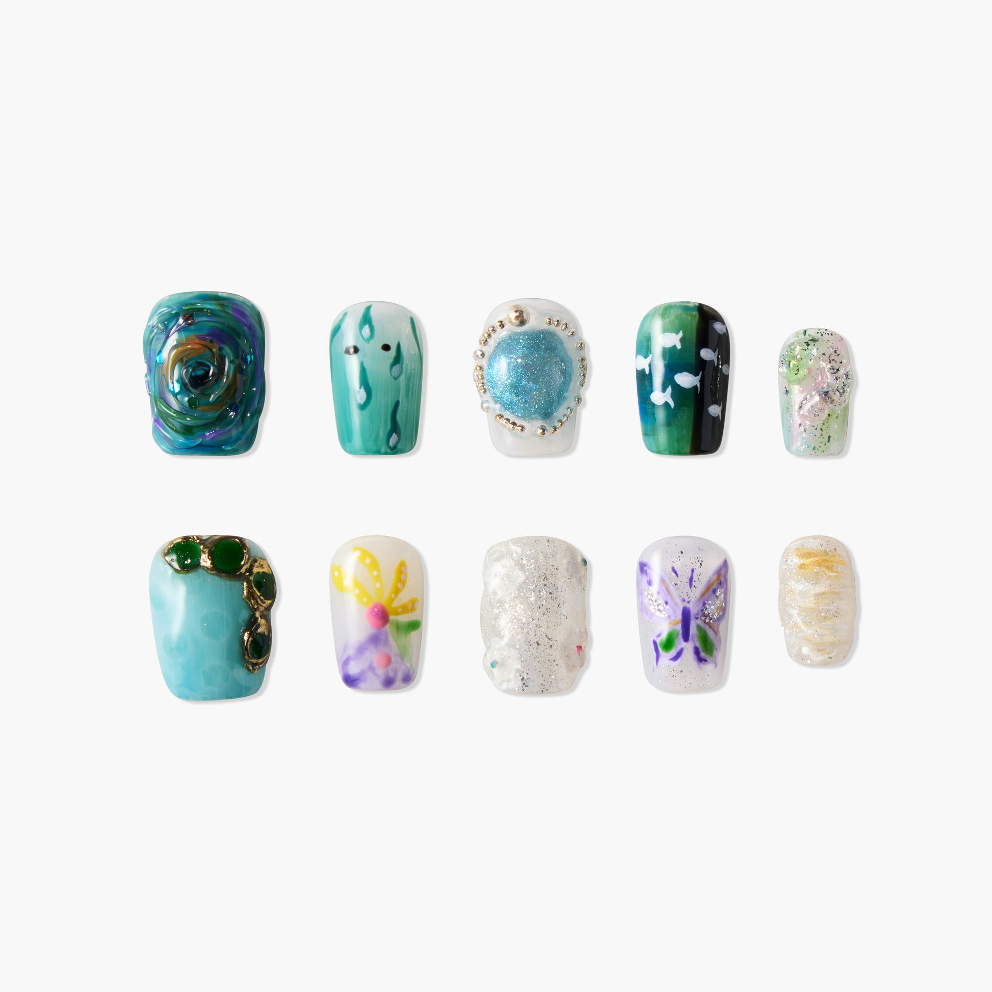 Dreamy Watercolor - Emily’s Nail