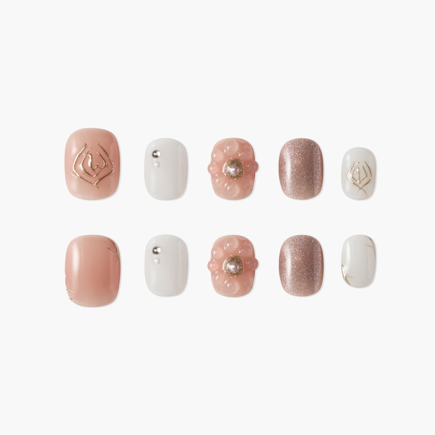 Rose Blossom Elegance - Emily’s Nail