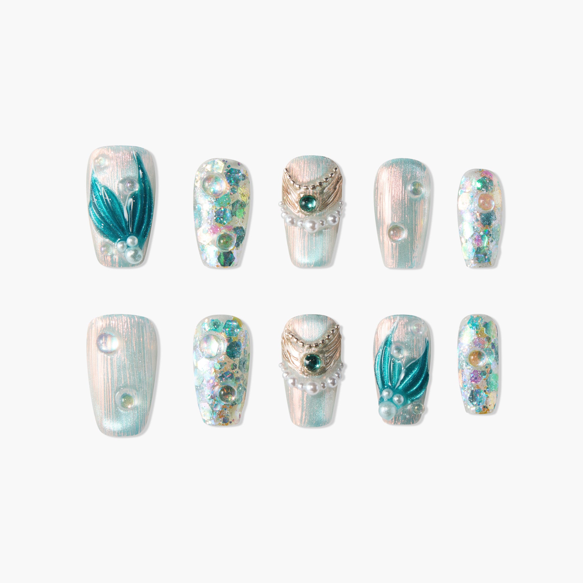Ocean Dreamscape (long) - Emily’s Nail