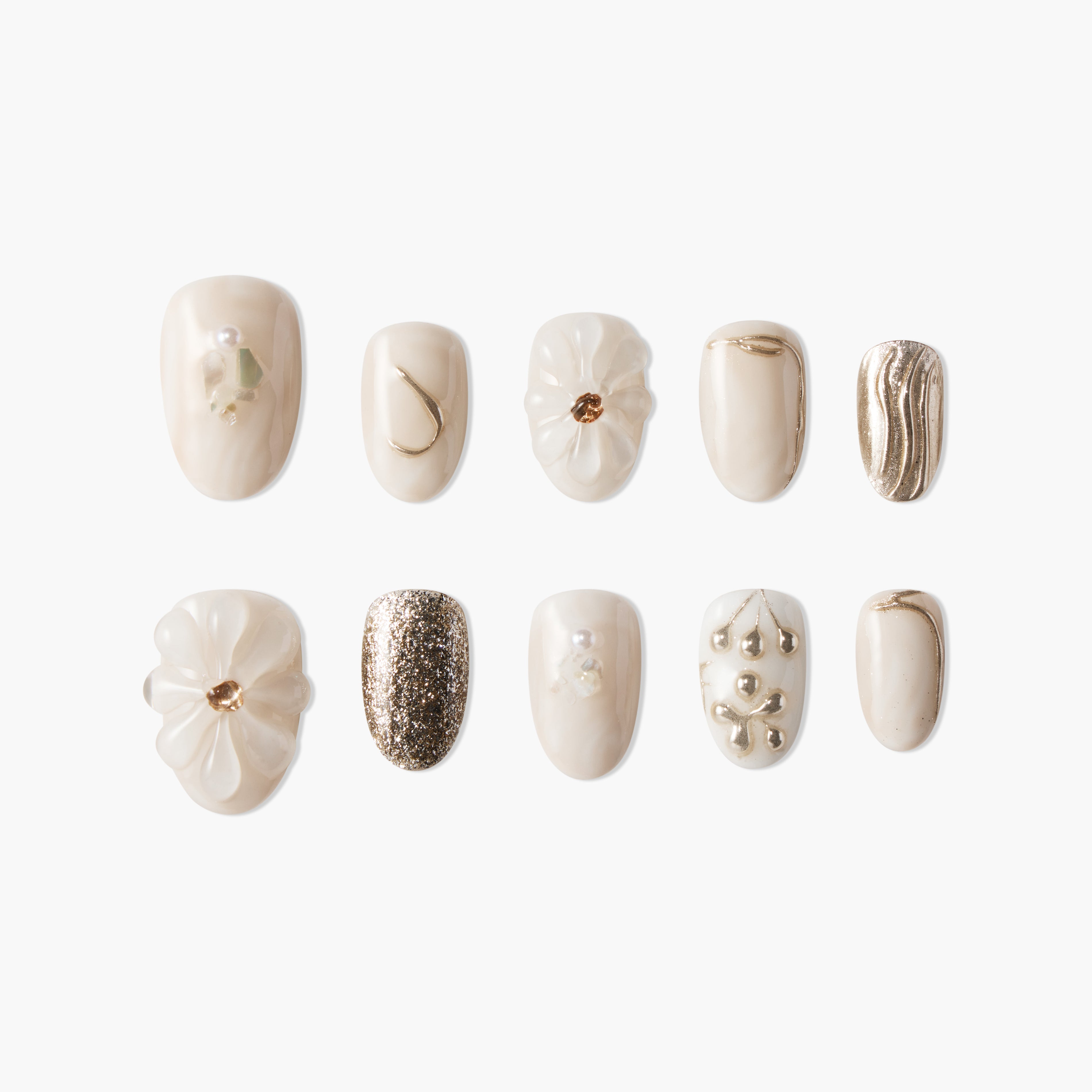Golden Blossom - Emily’s Nail
