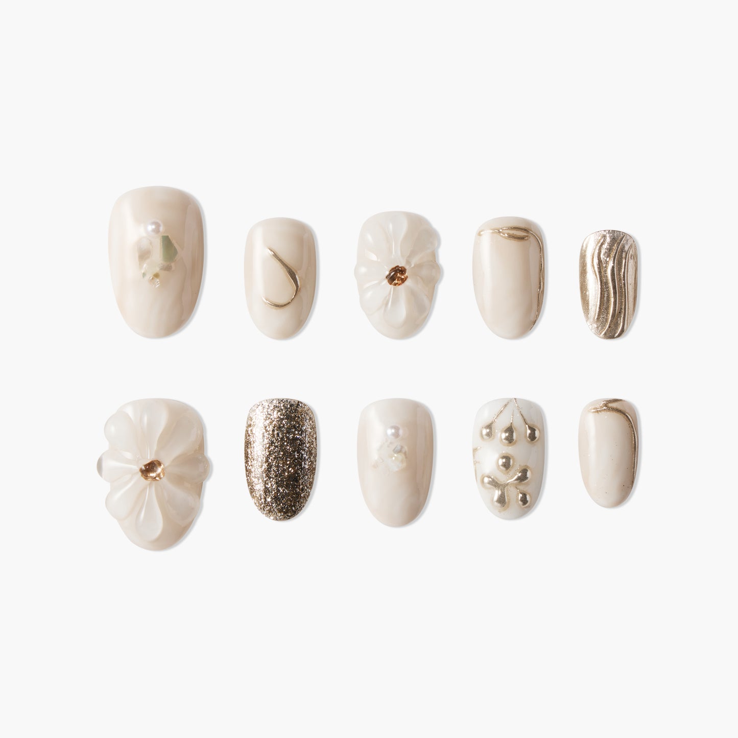 Golden Blossom - Emily’s Nail