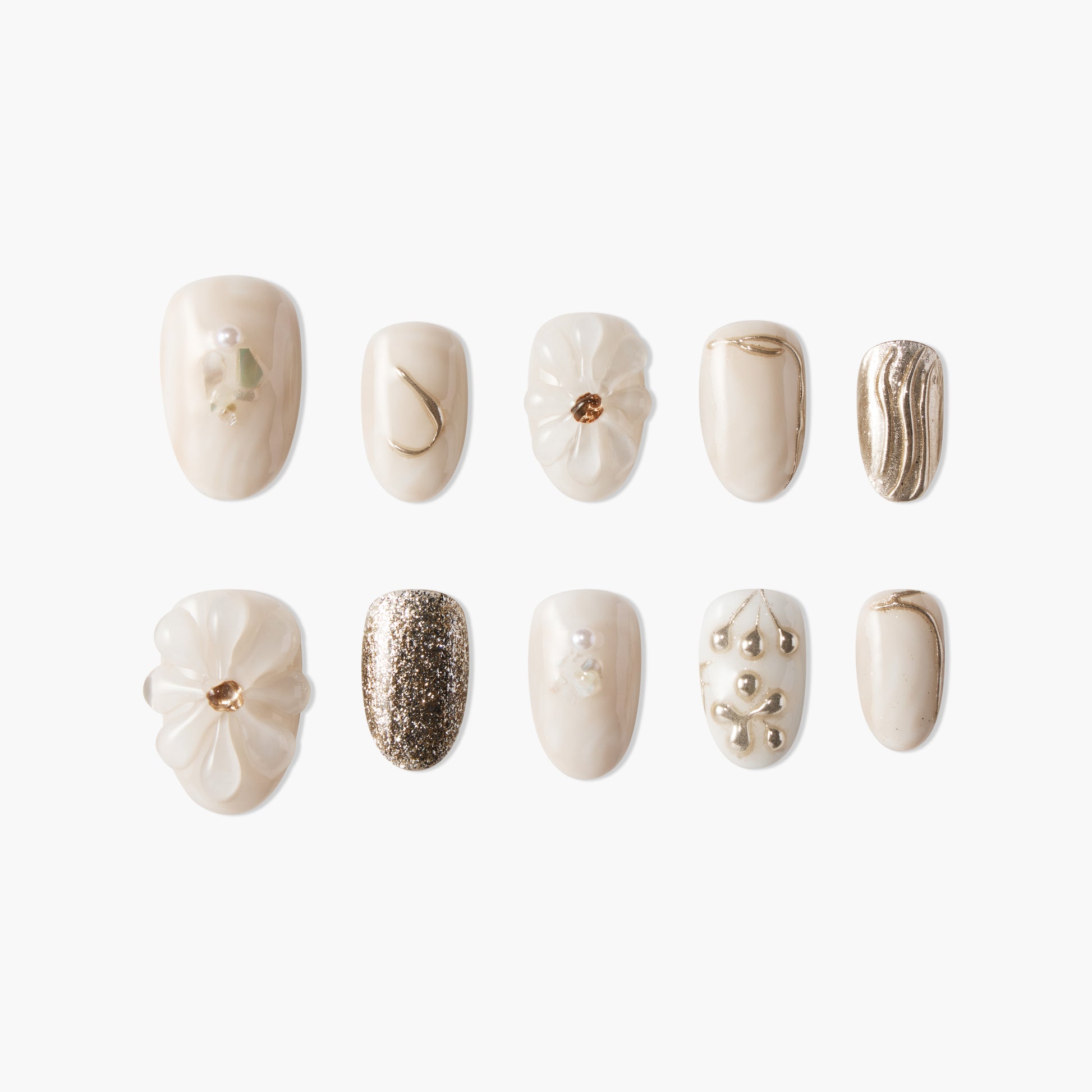 Golden Blossom - Emily’s Nail