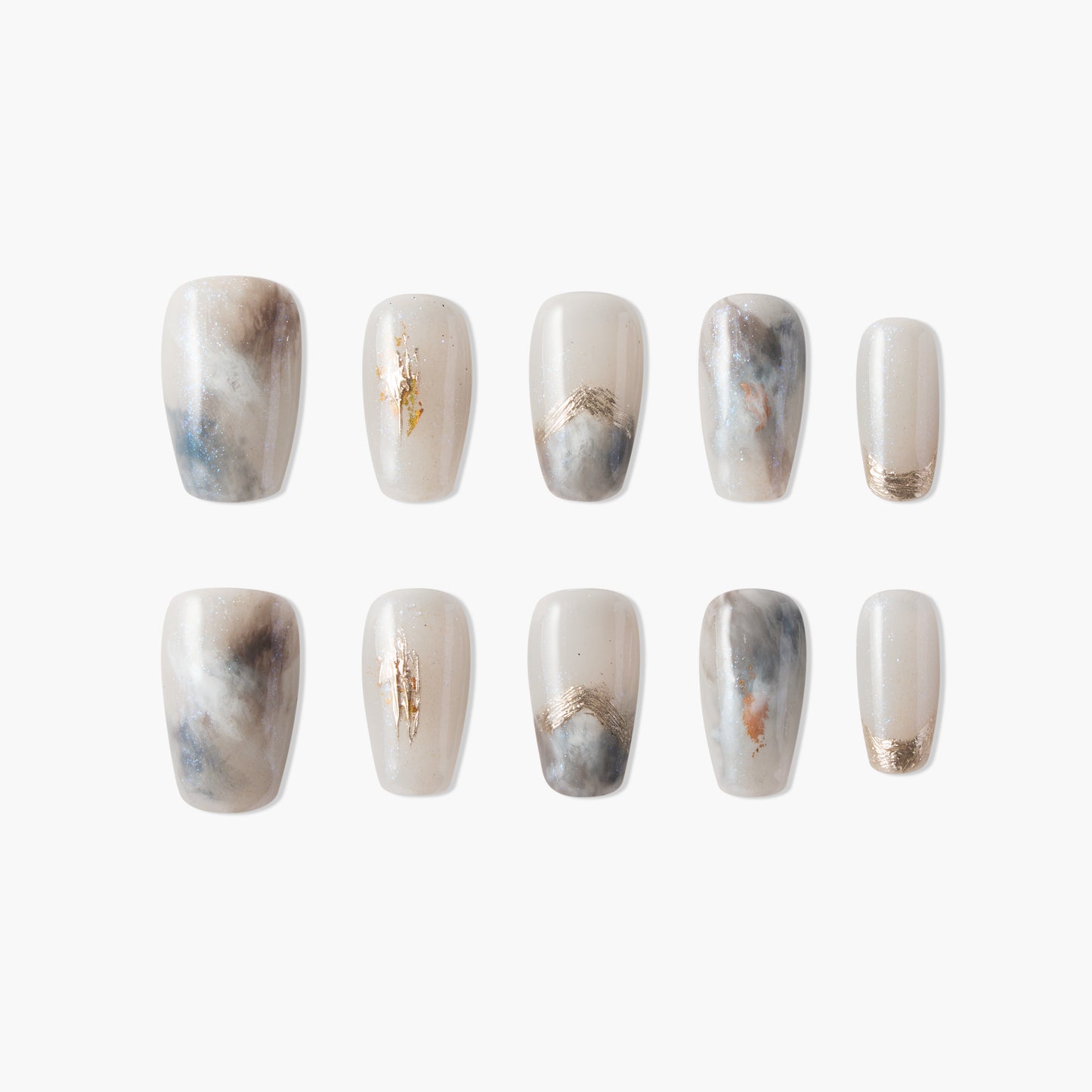 Celestial Marble - Emily’s Nail
