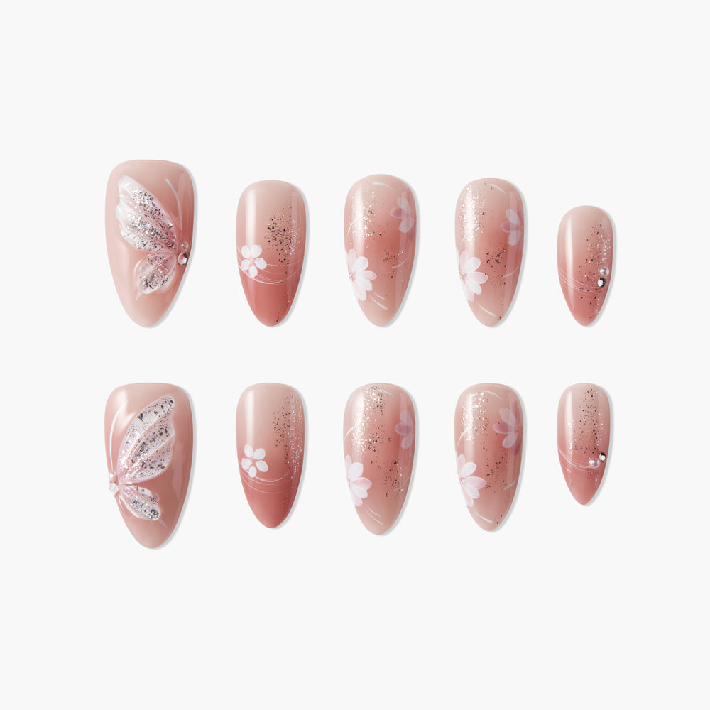 Blossoming Grace - Emily’s Nail