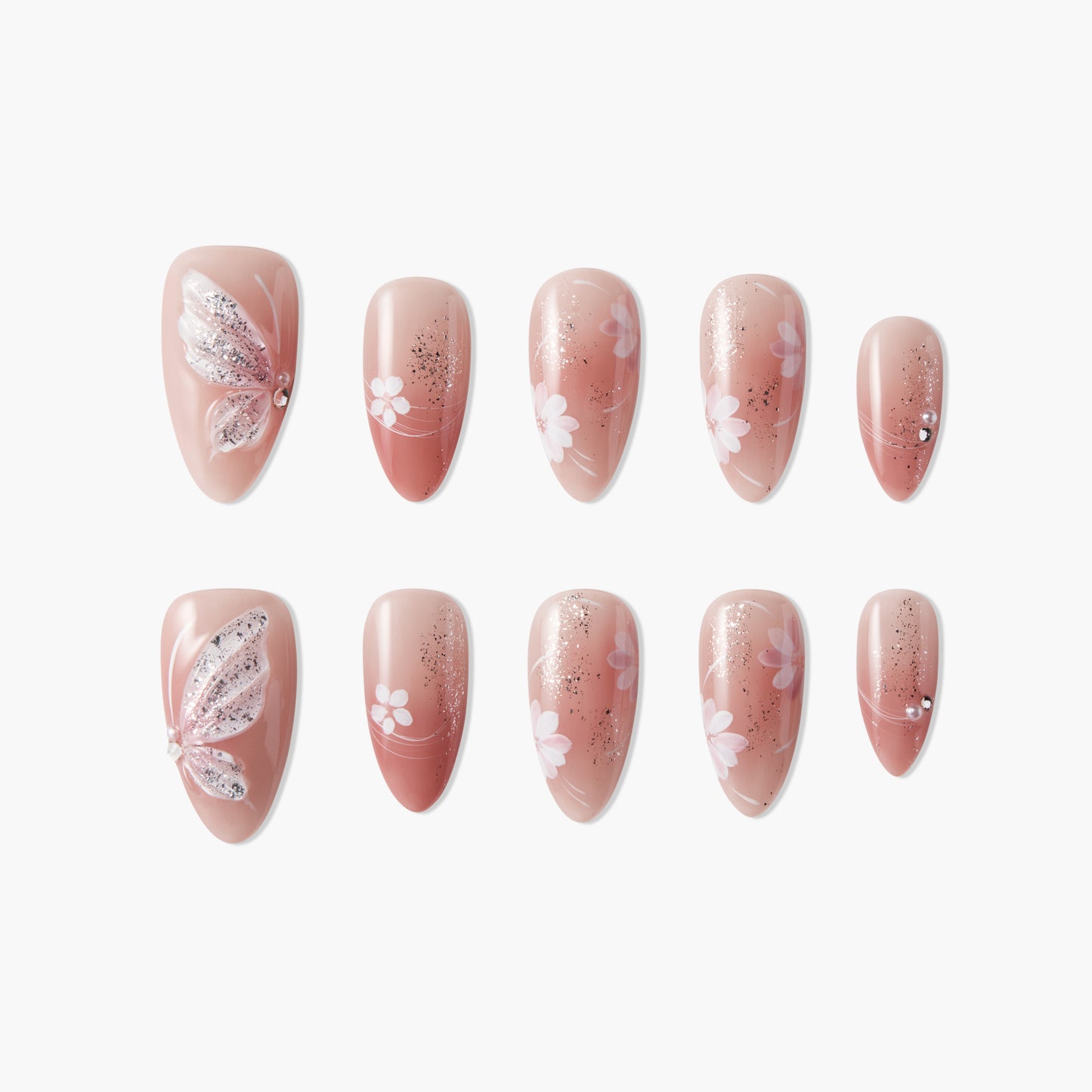 Blossoming Grace - Emily’s Nail