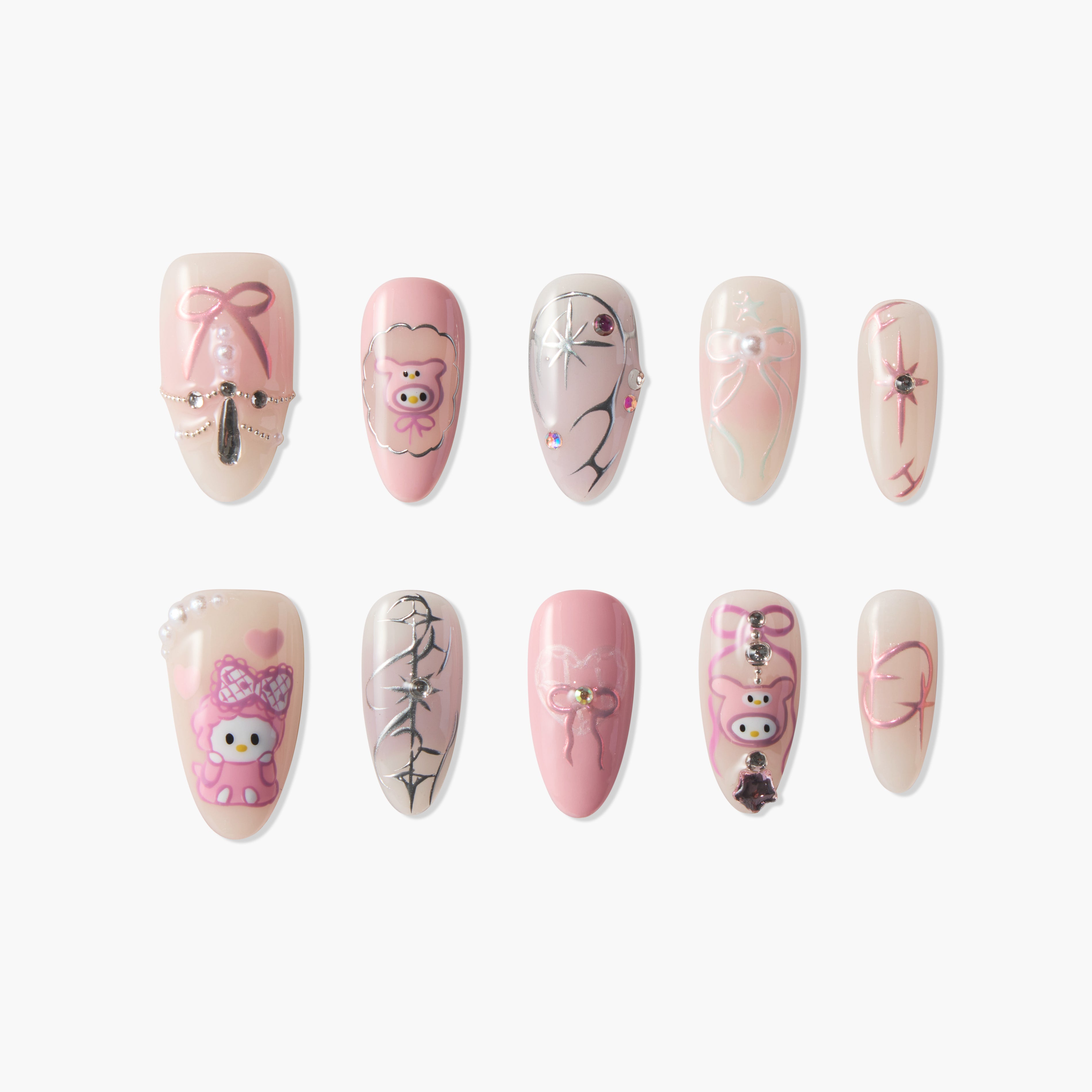 Dreamy Sweetheart - Emily’s Nail