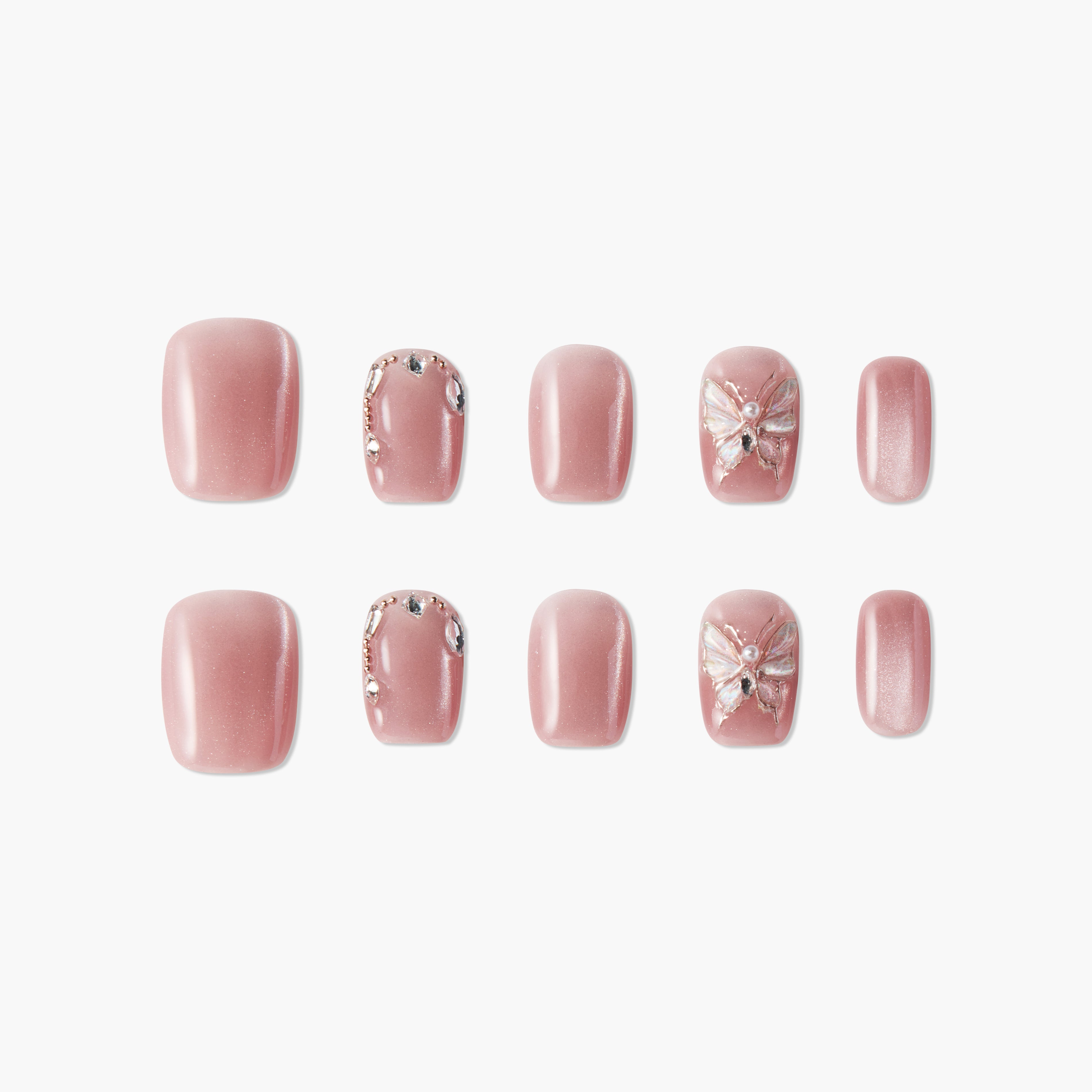 Sweet Butterfly (short) - Emily’s Nail