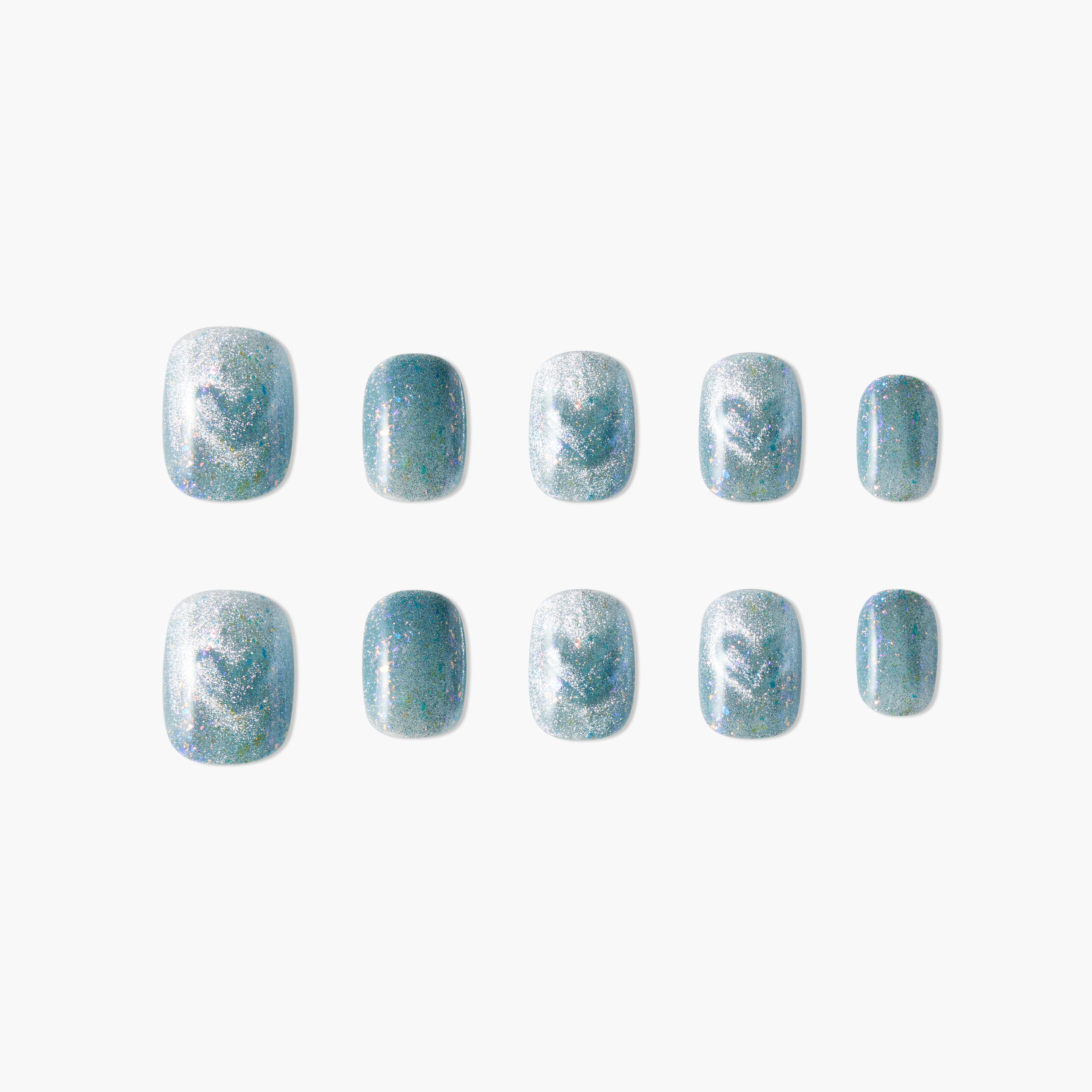Ocean Mist Sparkle - Emily’s Nail