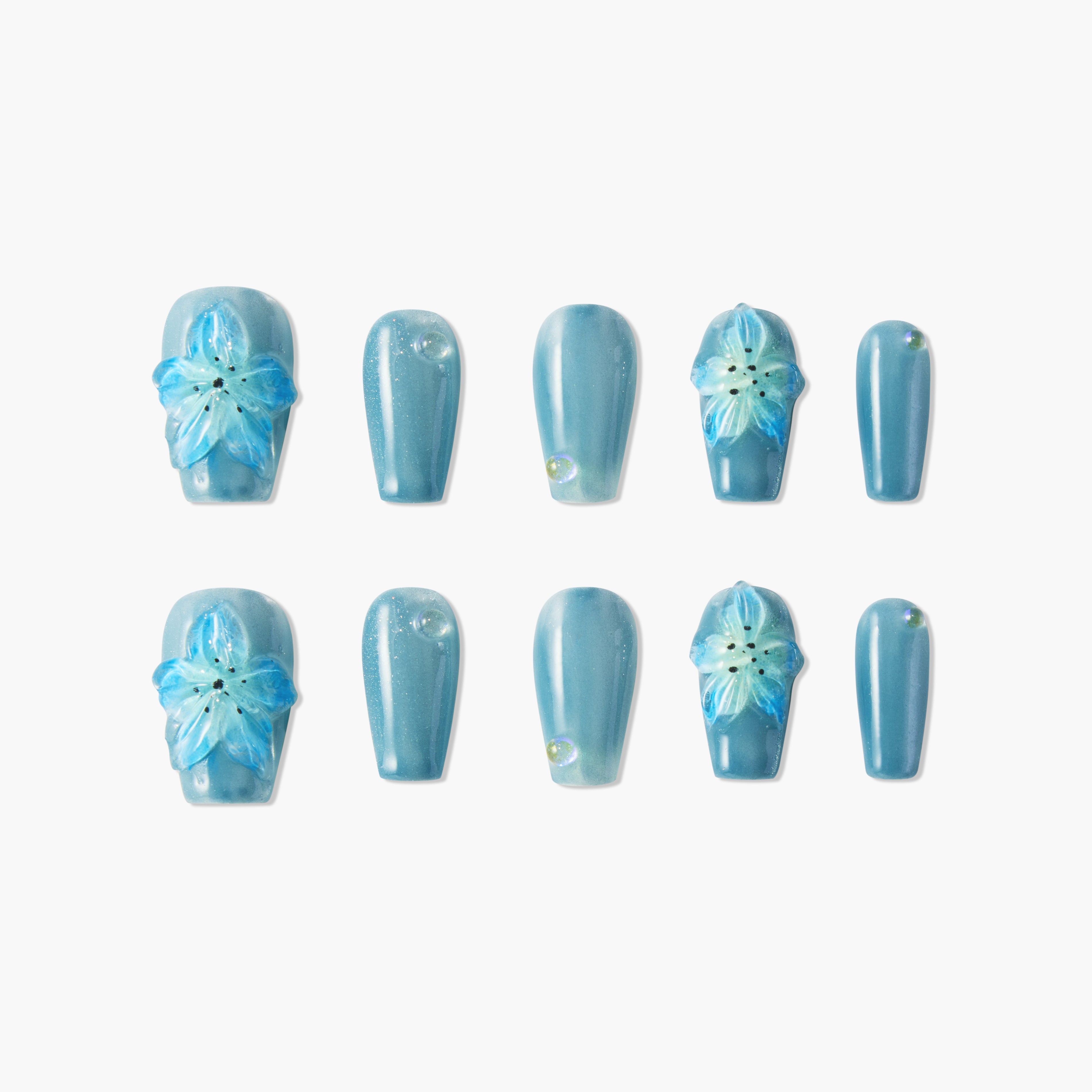 Azure Bloom - Emily’s Nail