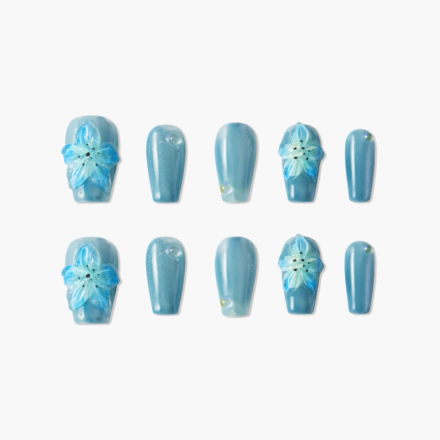 Azure Bloom - Emily’s Nail