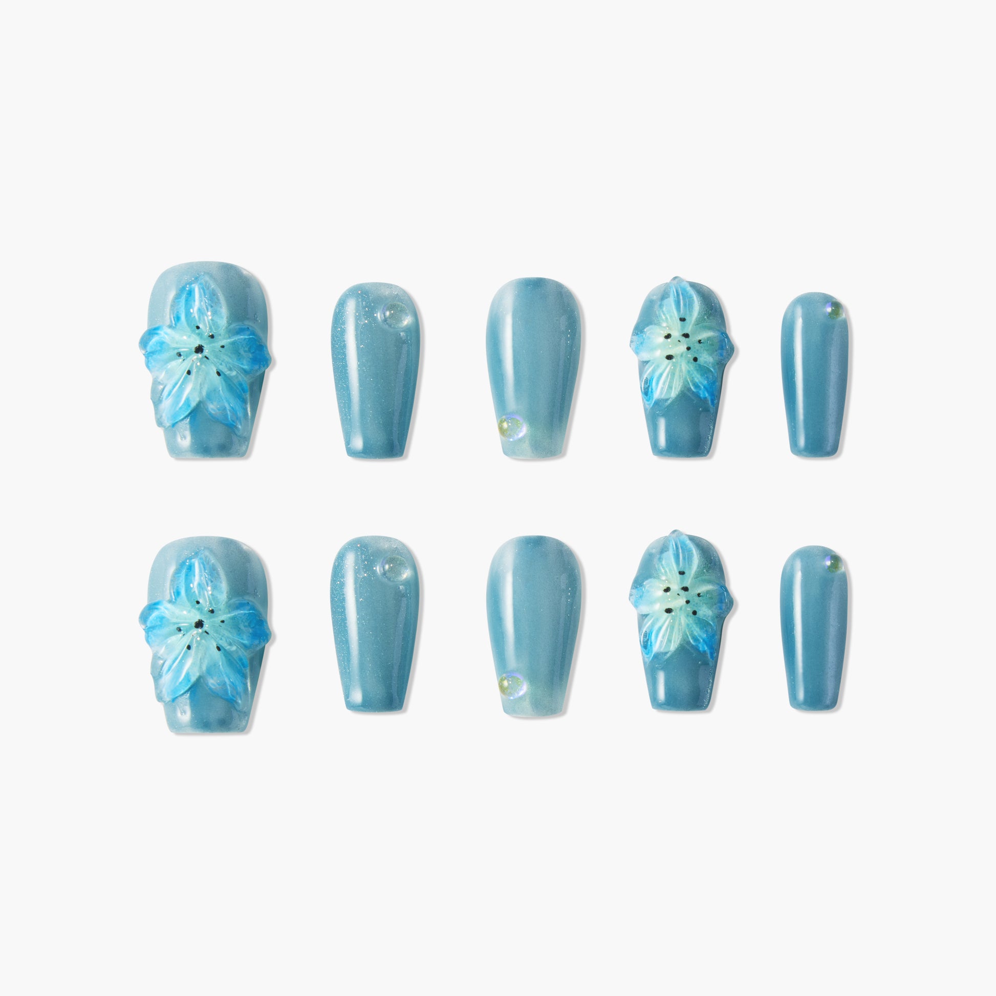 Azure Bloom - Emily’s Nail