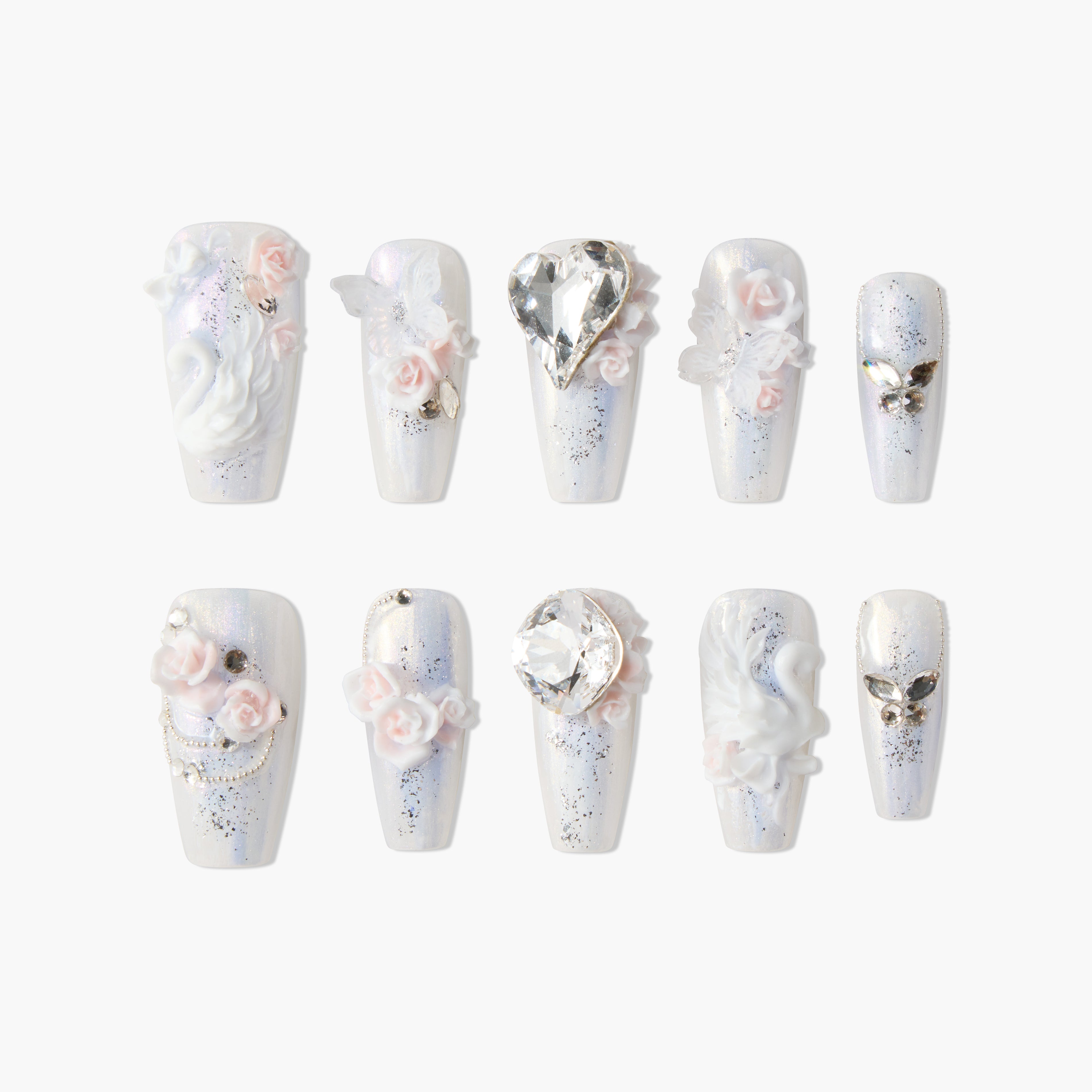 Swan Elegance - Emily’s Nail