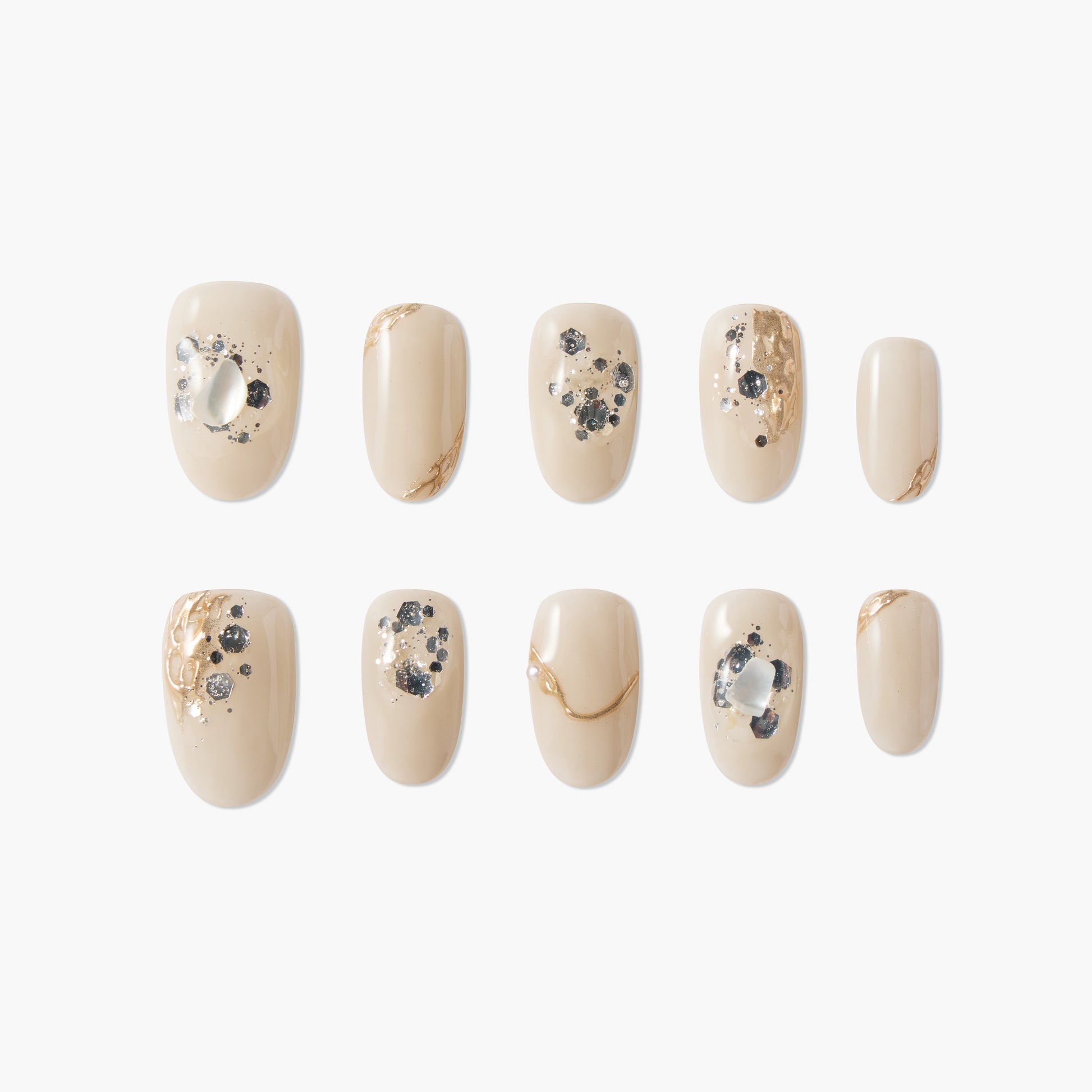 Golden Serenity - Emily’s Nail