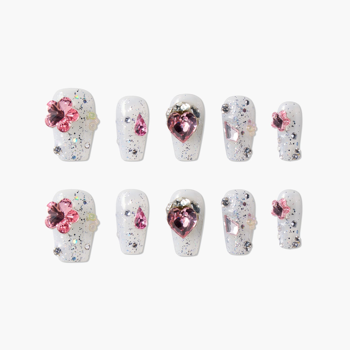 Starlit Bloom (long) - Emily’s Nail