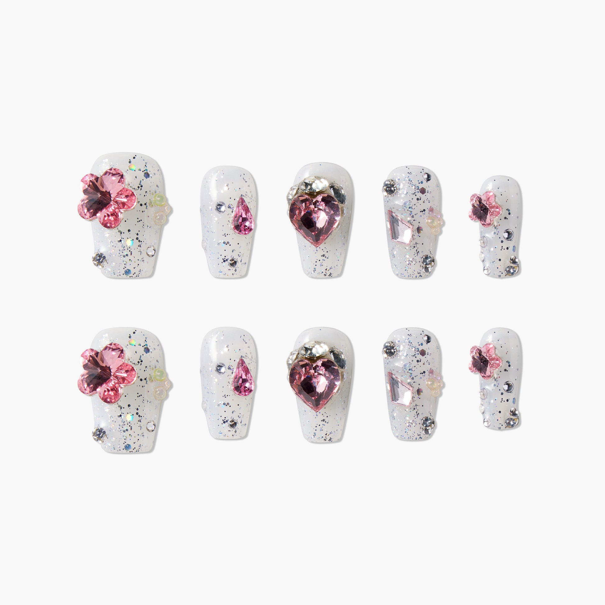 Starlit Bloom (long) - Emily’s Nail