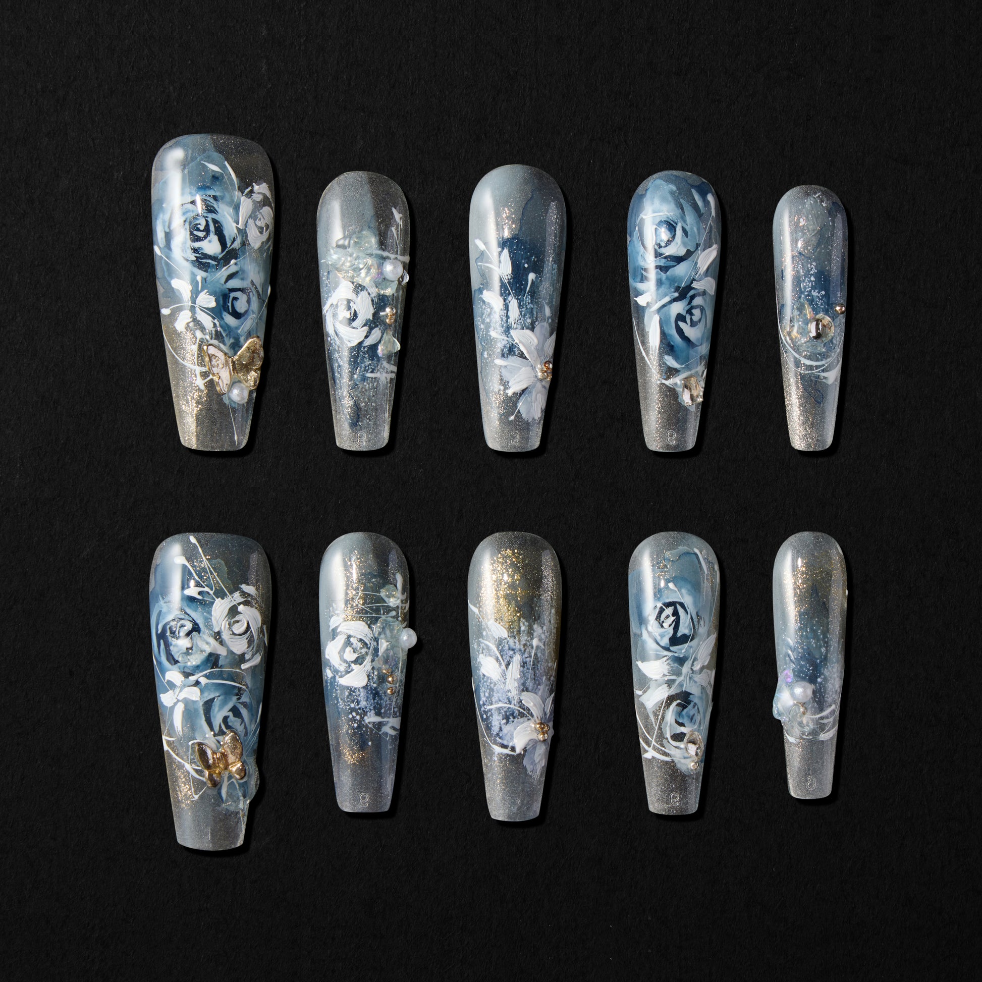 Moonlit Roses - Emily’s Nail