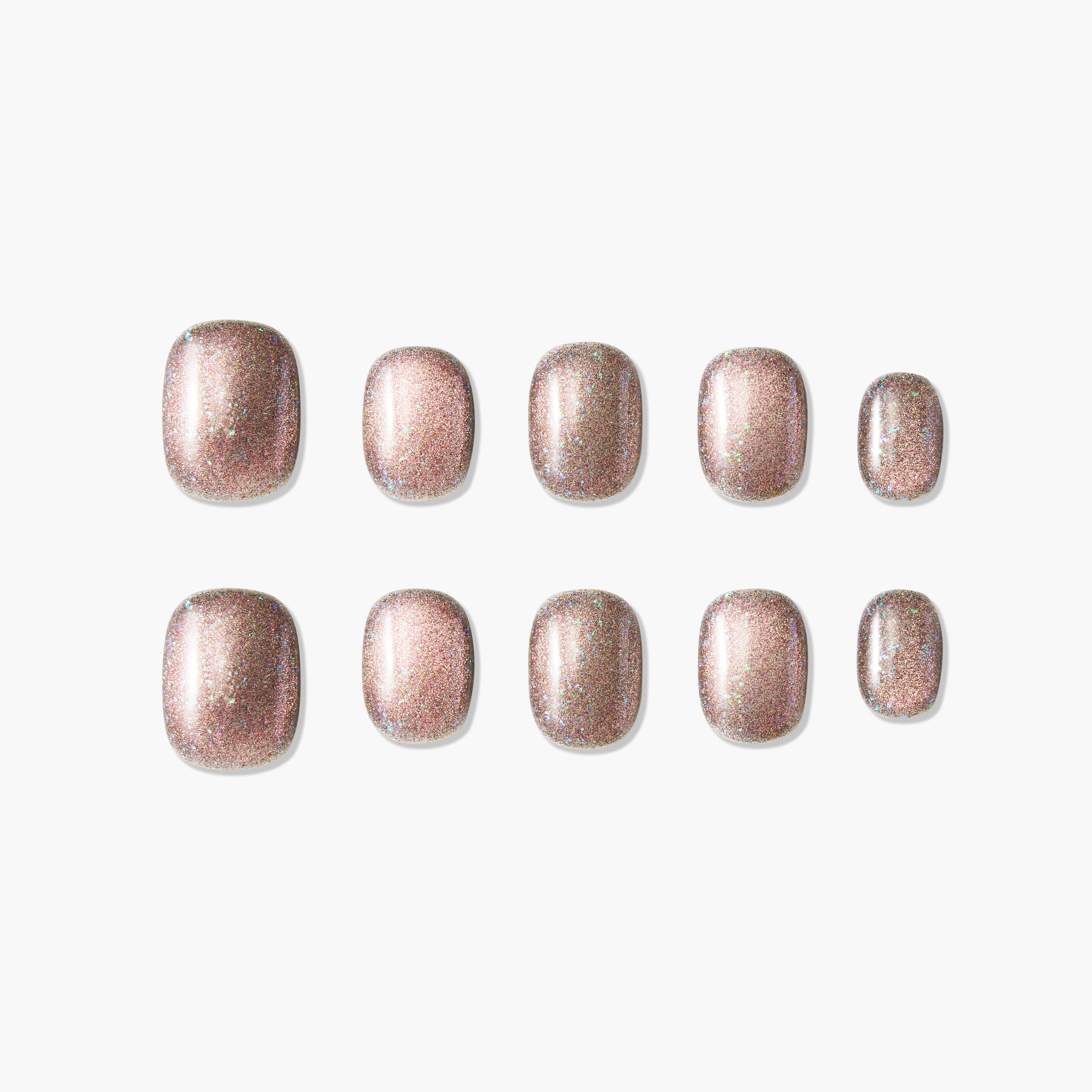 Rose Quartz Sparkle - Emily’s Nail