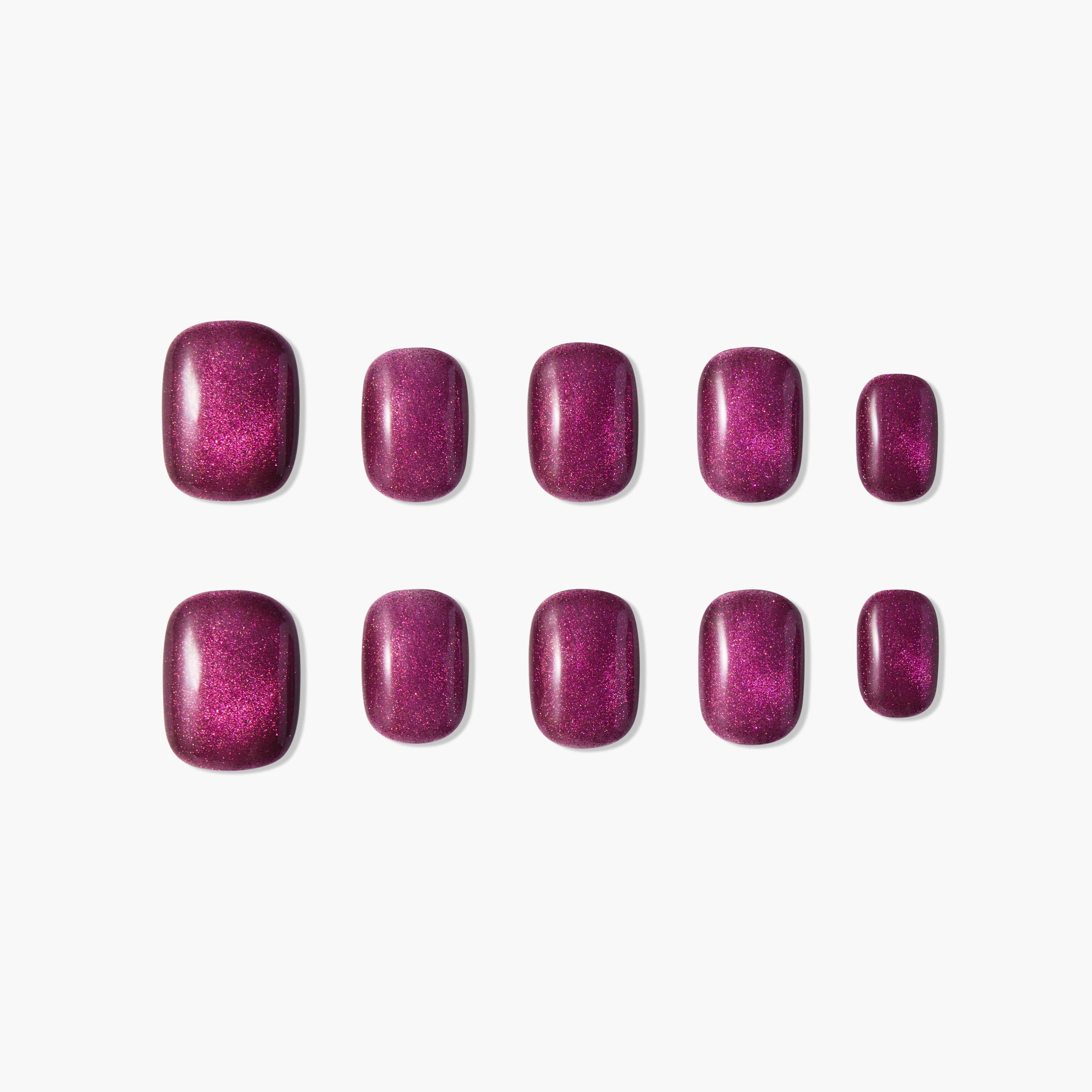Amethyst Wine Shimmer - Emily’s Nail