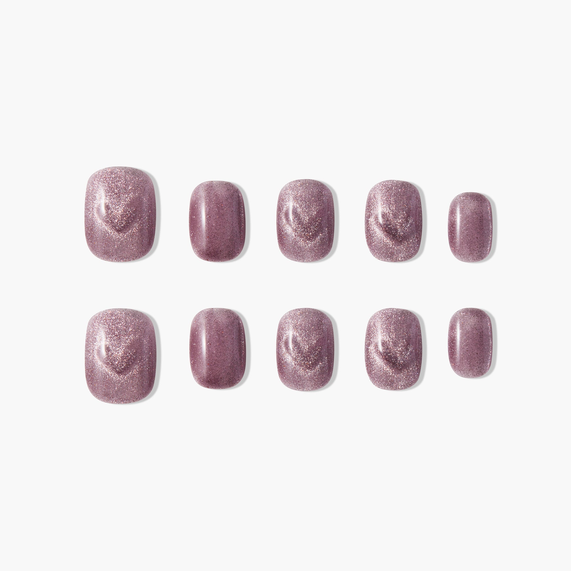 Dusty Rose Sparkle - Emily’s Nail