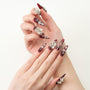 Royal Garnet Blossom - Emily’s Nail