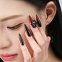 Dark Rose Velvet (long) - Emily’s Nail