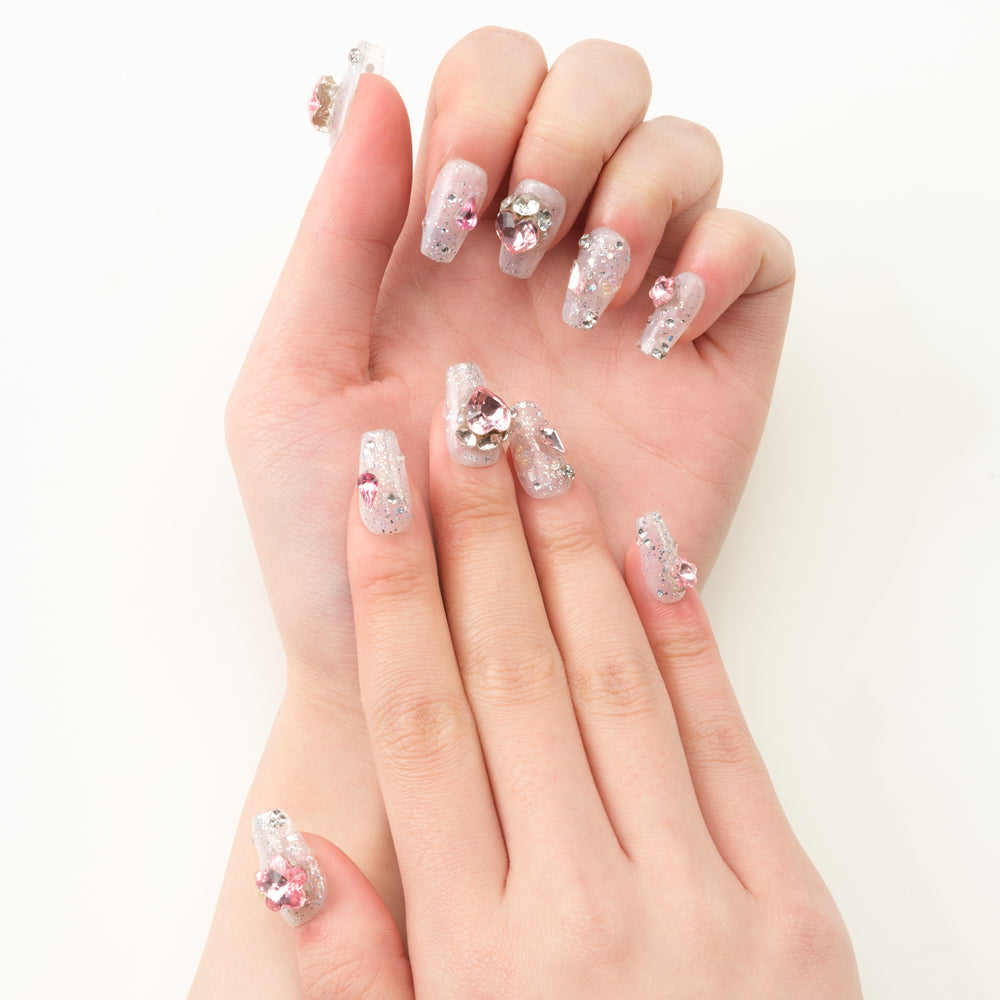 Starlit Bloom (long) - Emily’s Nail