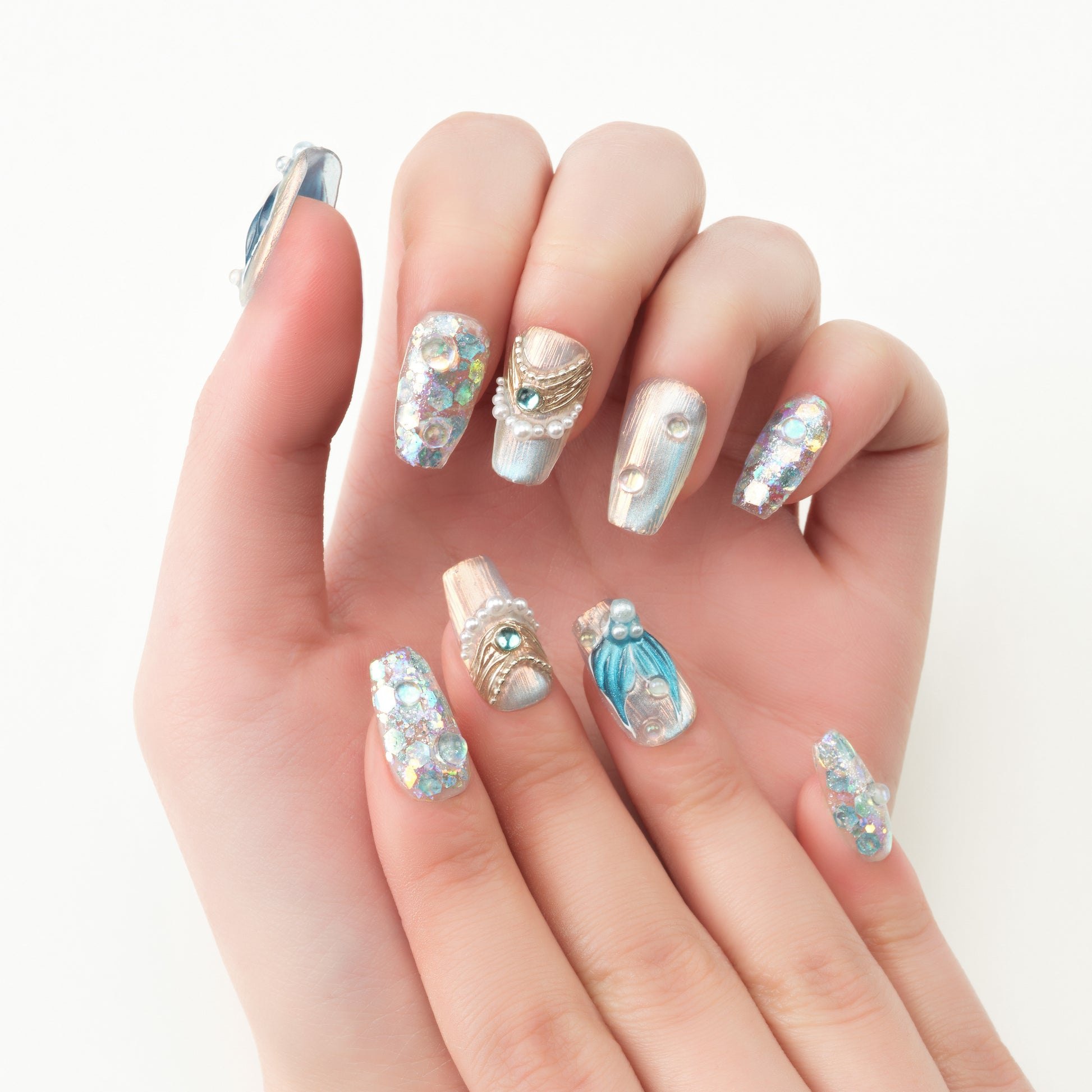 Ocean Dreamscape (long) - Emily’s Nail