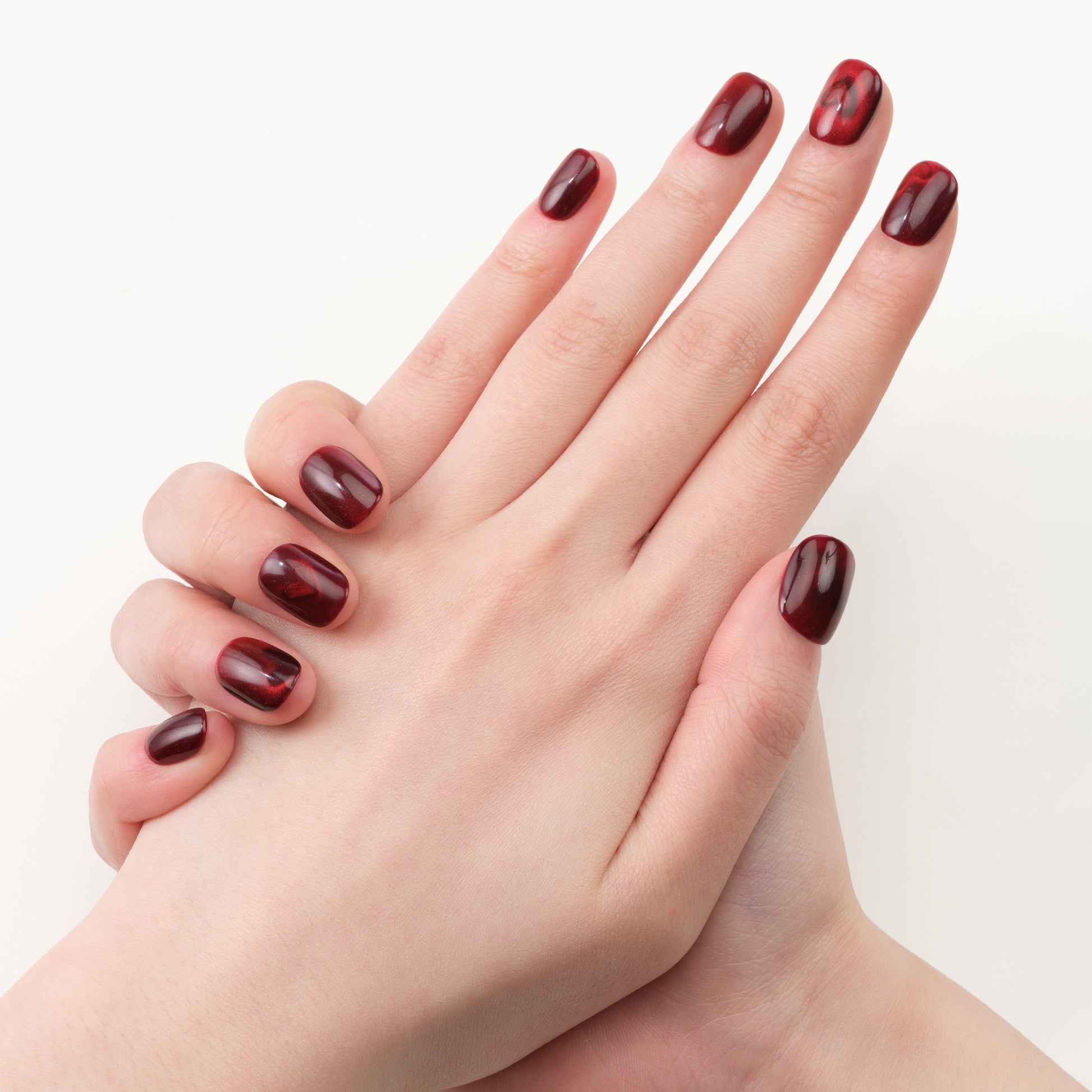 Crimson Glow Heart - Emily’s Nail