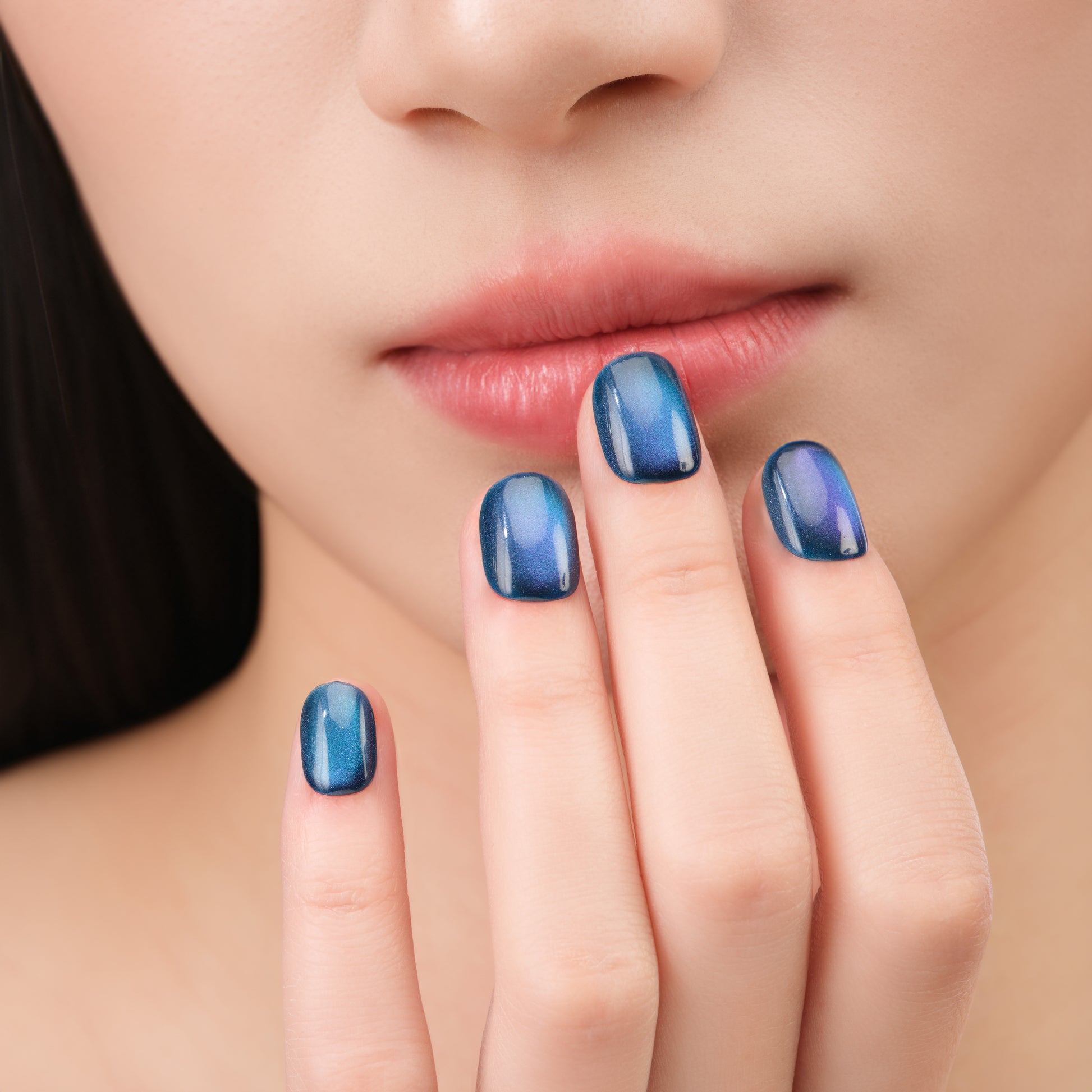 Sapphire Cosmic Glow - Emily’s Nail