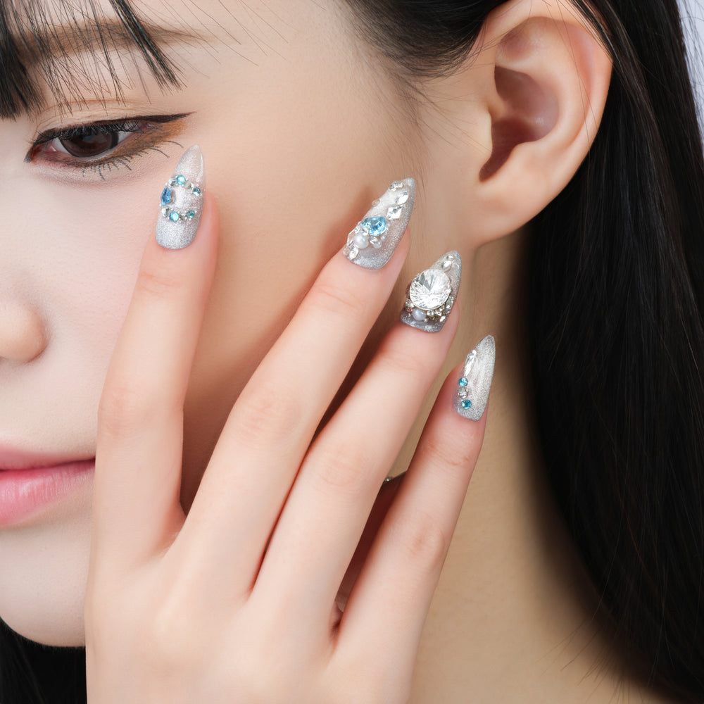 
                  
                    Arctic Ocean Sparkle - Emily’s Nail
                  
                