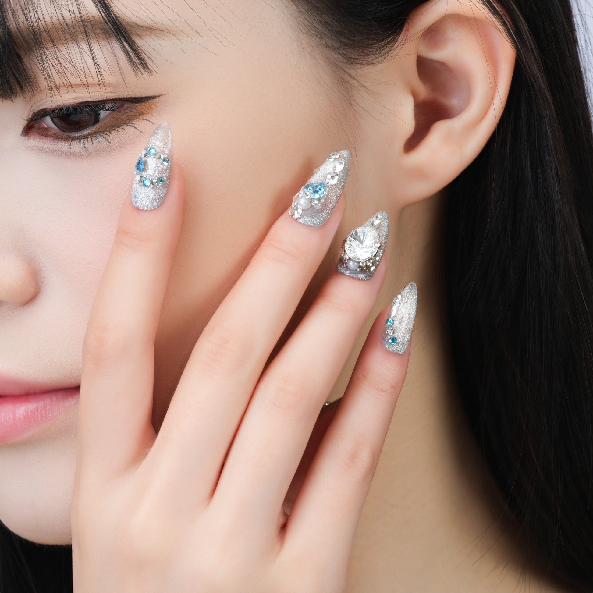 Arctic Ocean Sparkle - Emily’s Nail