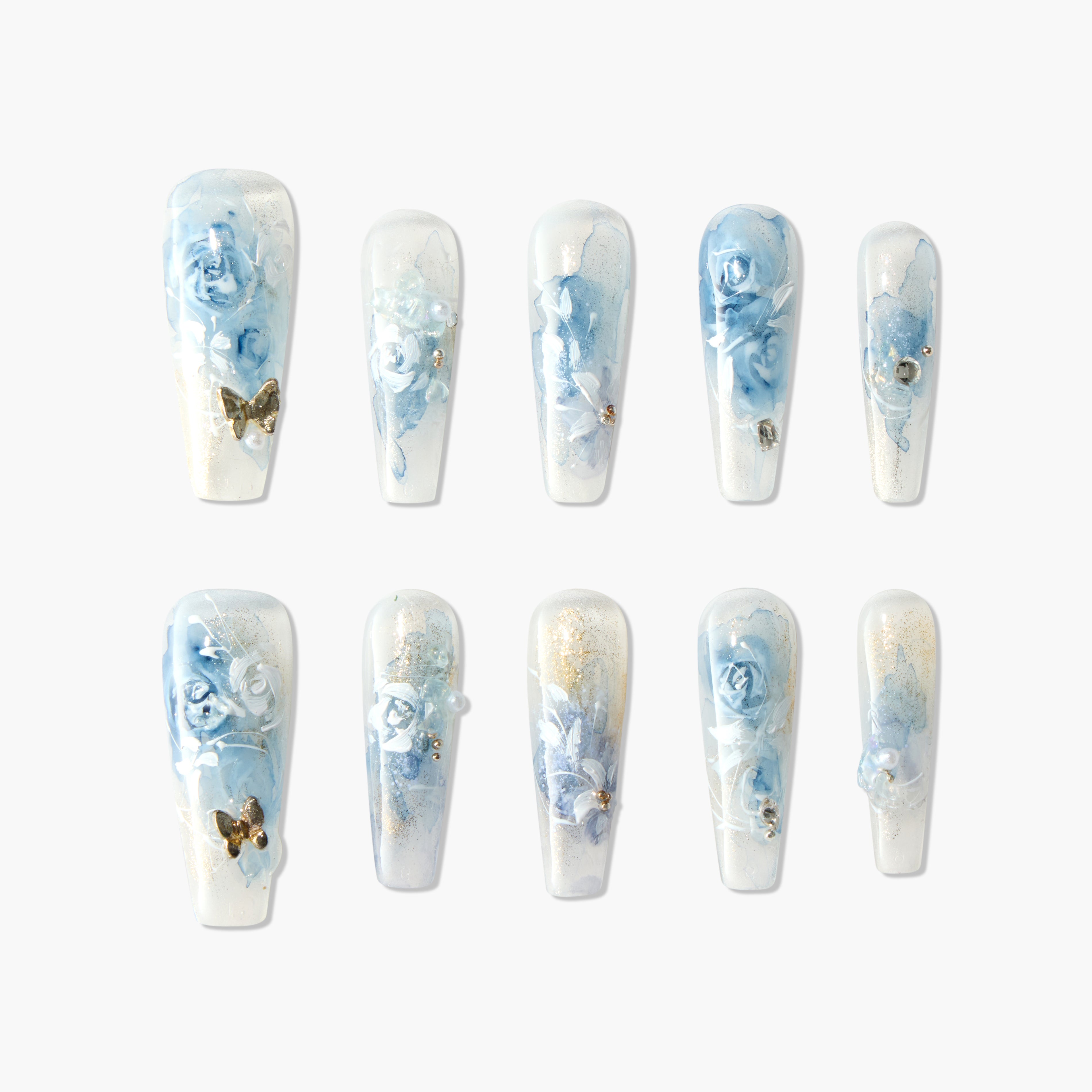 Moonlit Roses - Emily’s Nail