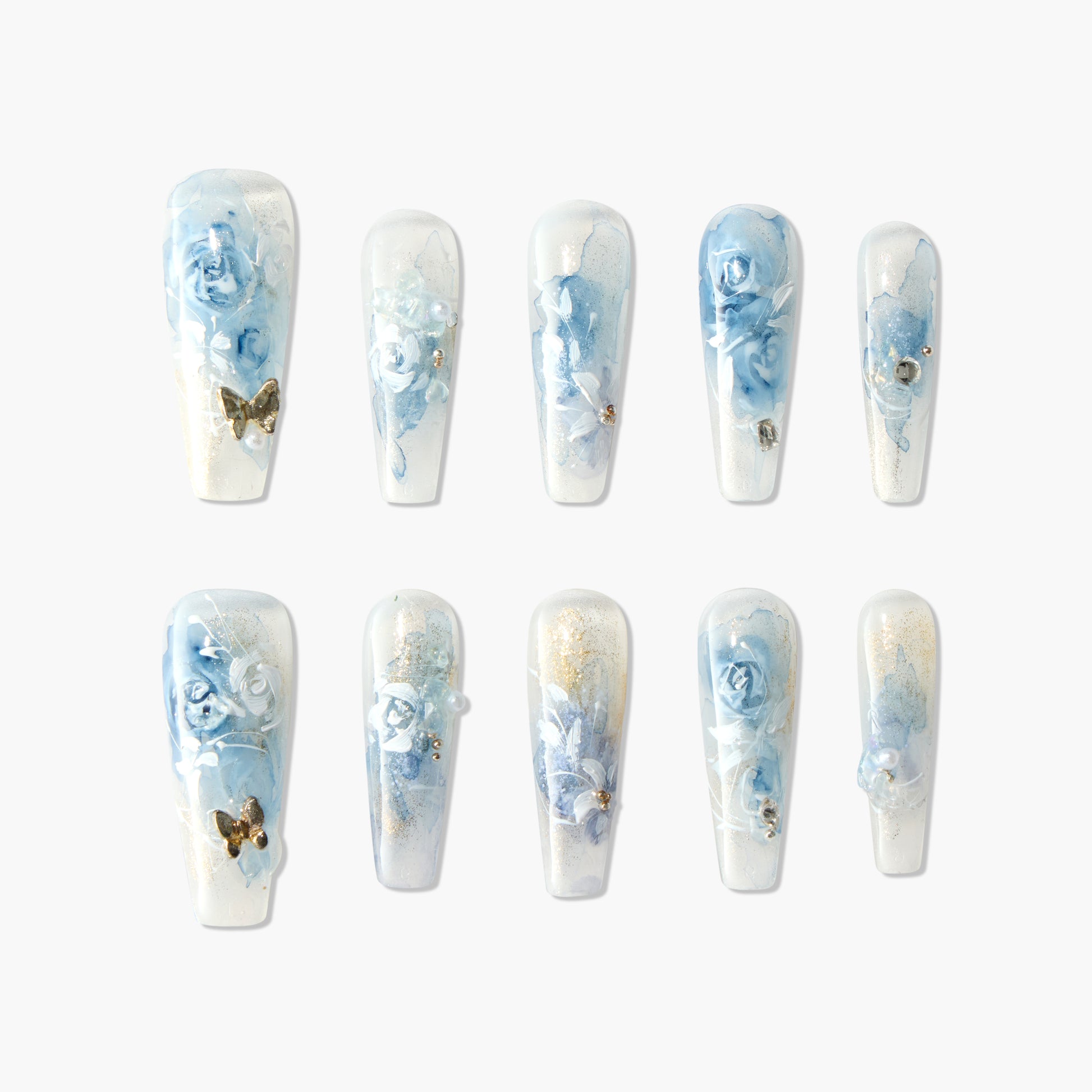 Moonlit Roses - Emily’s Nail