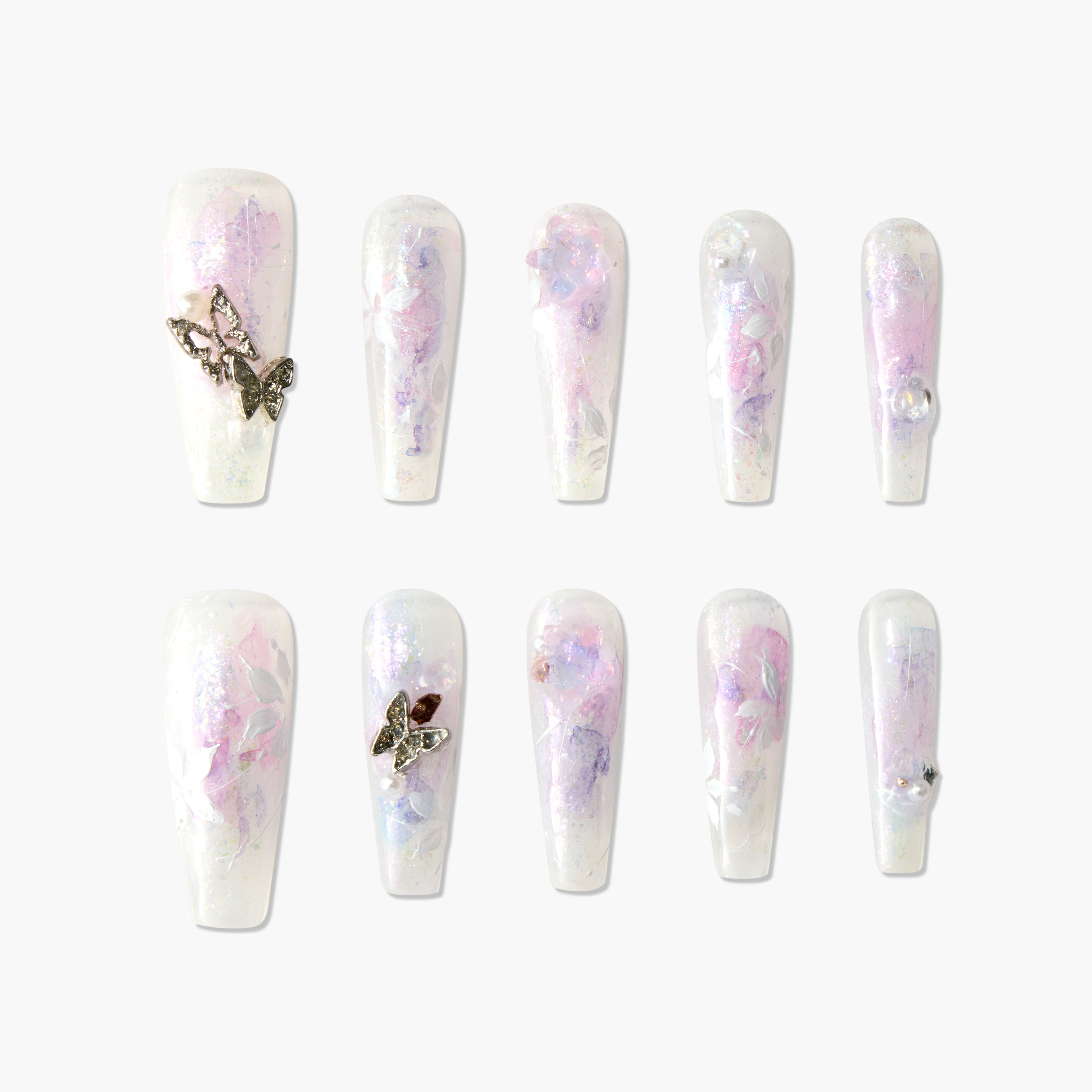Dreamy Butterfly Garden - Emily’s Nail