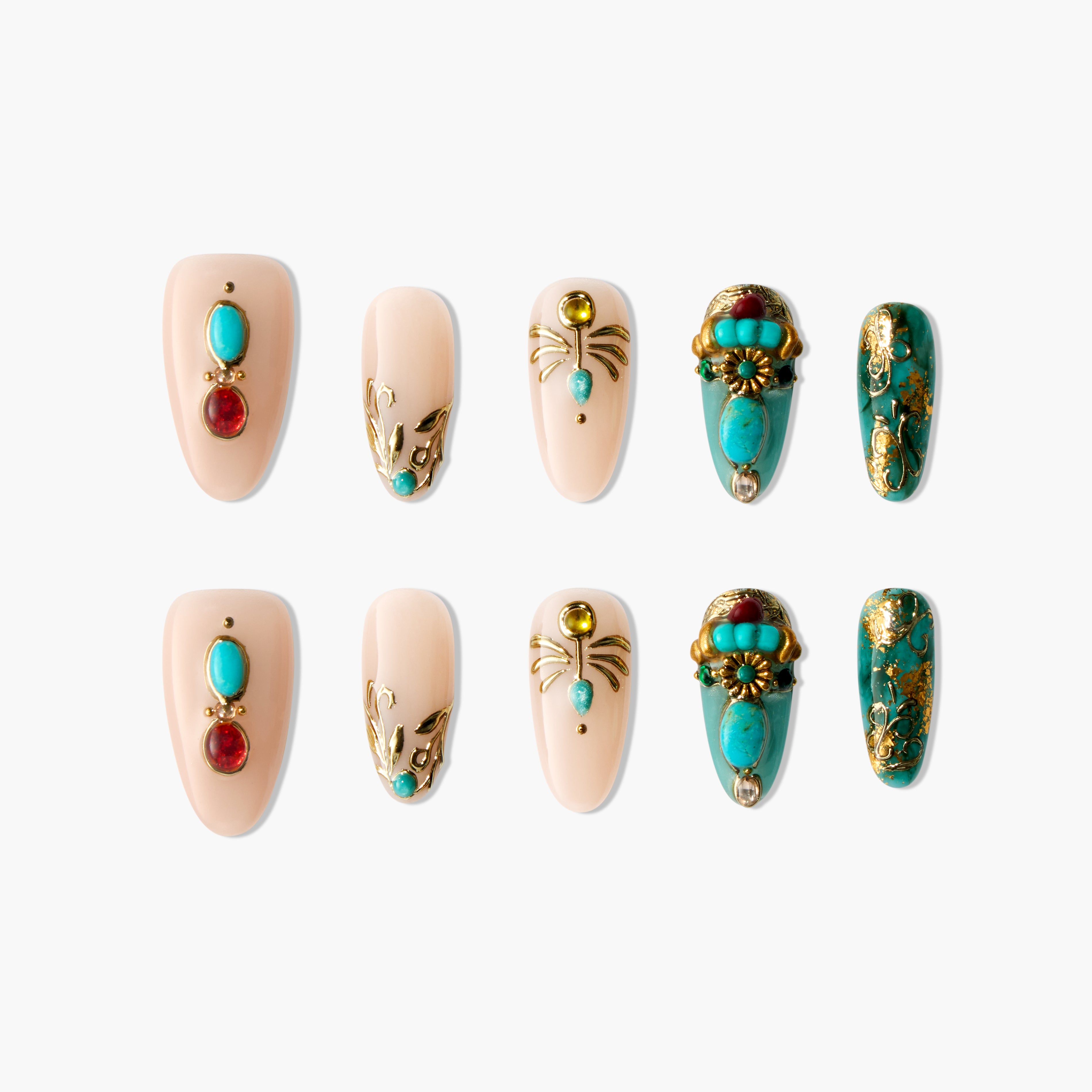 Regal Jewel-Inspired - Emily’s Nail