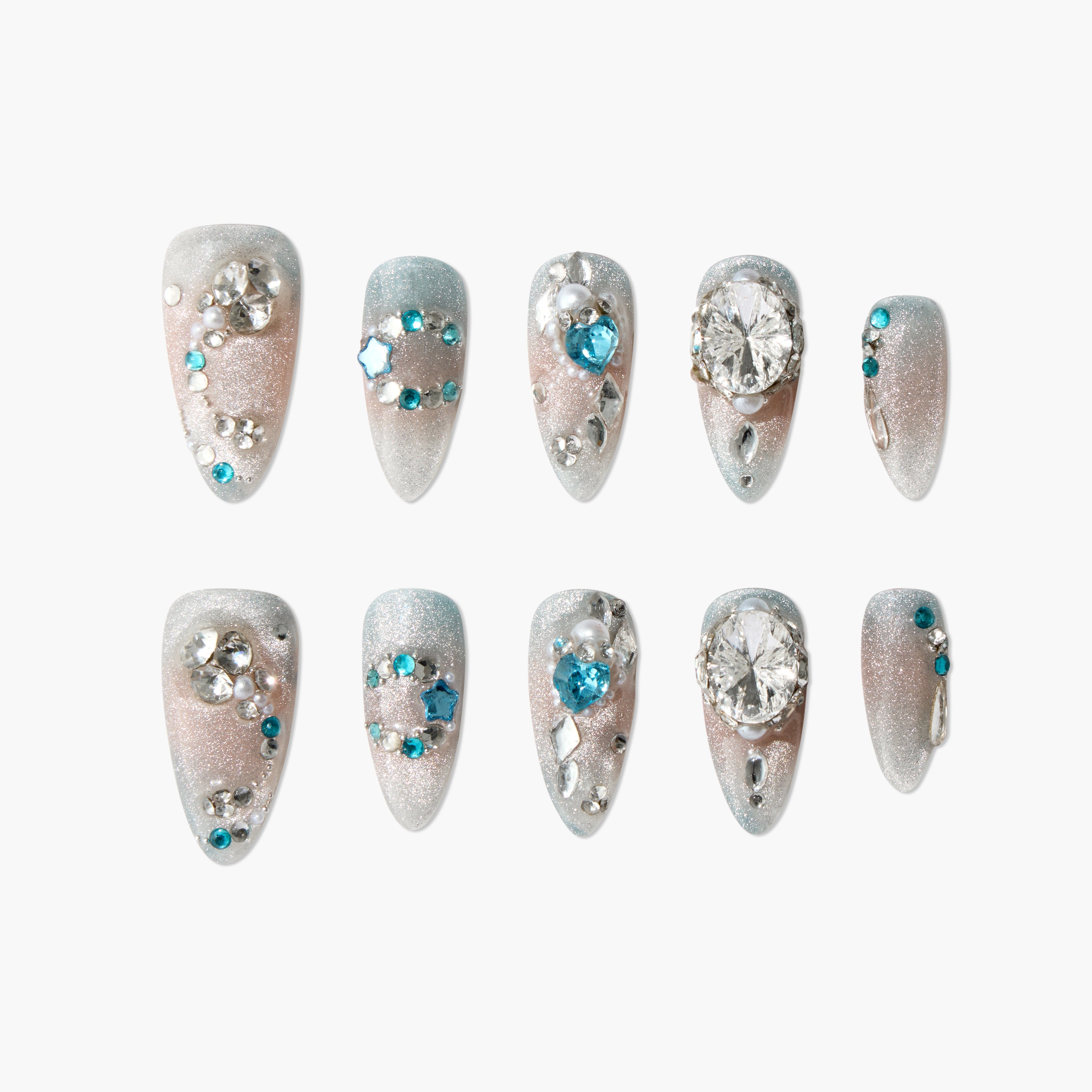 Arctic Ocean Sparkle - Emily’s Nail