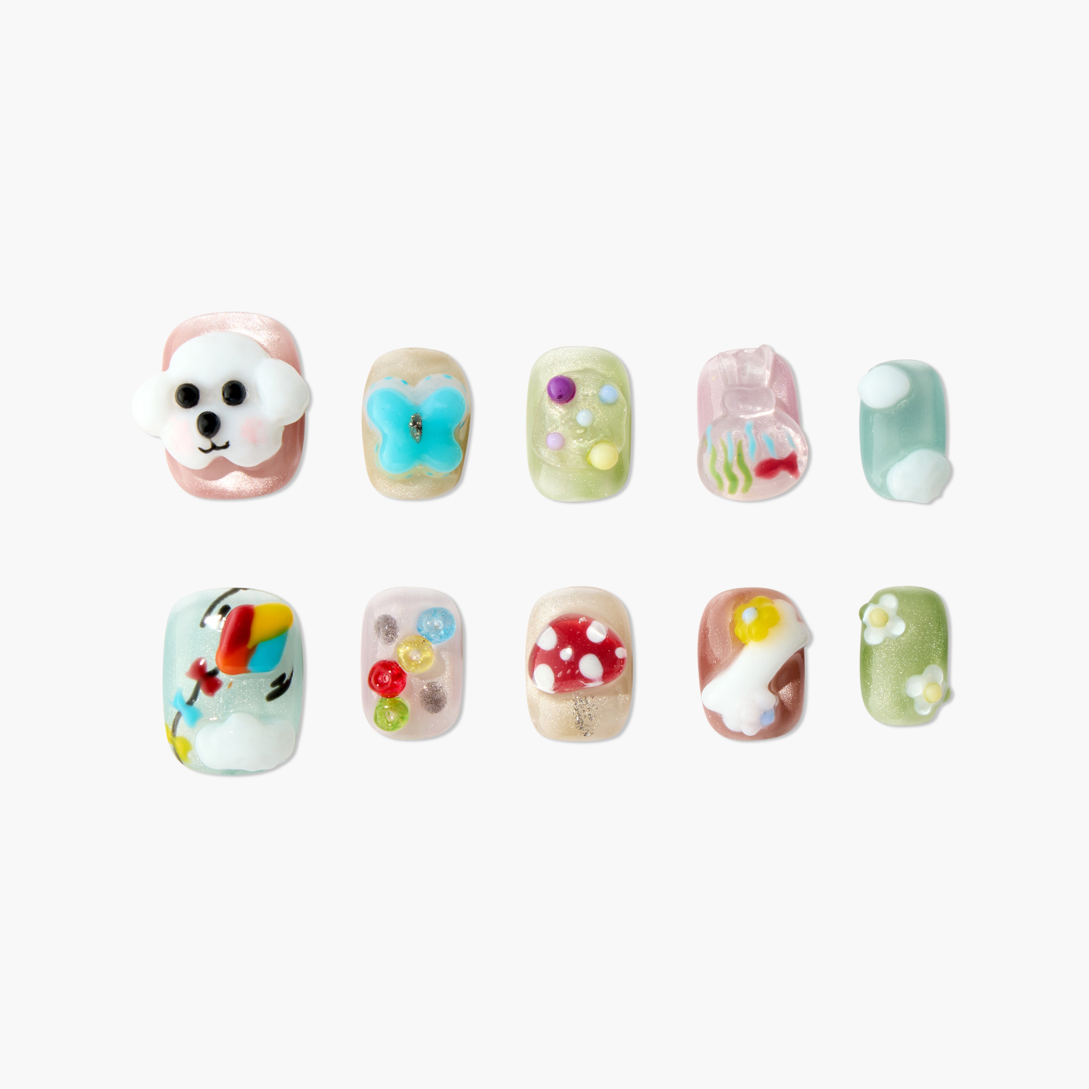Whimsical Garden - Emily’s Nail