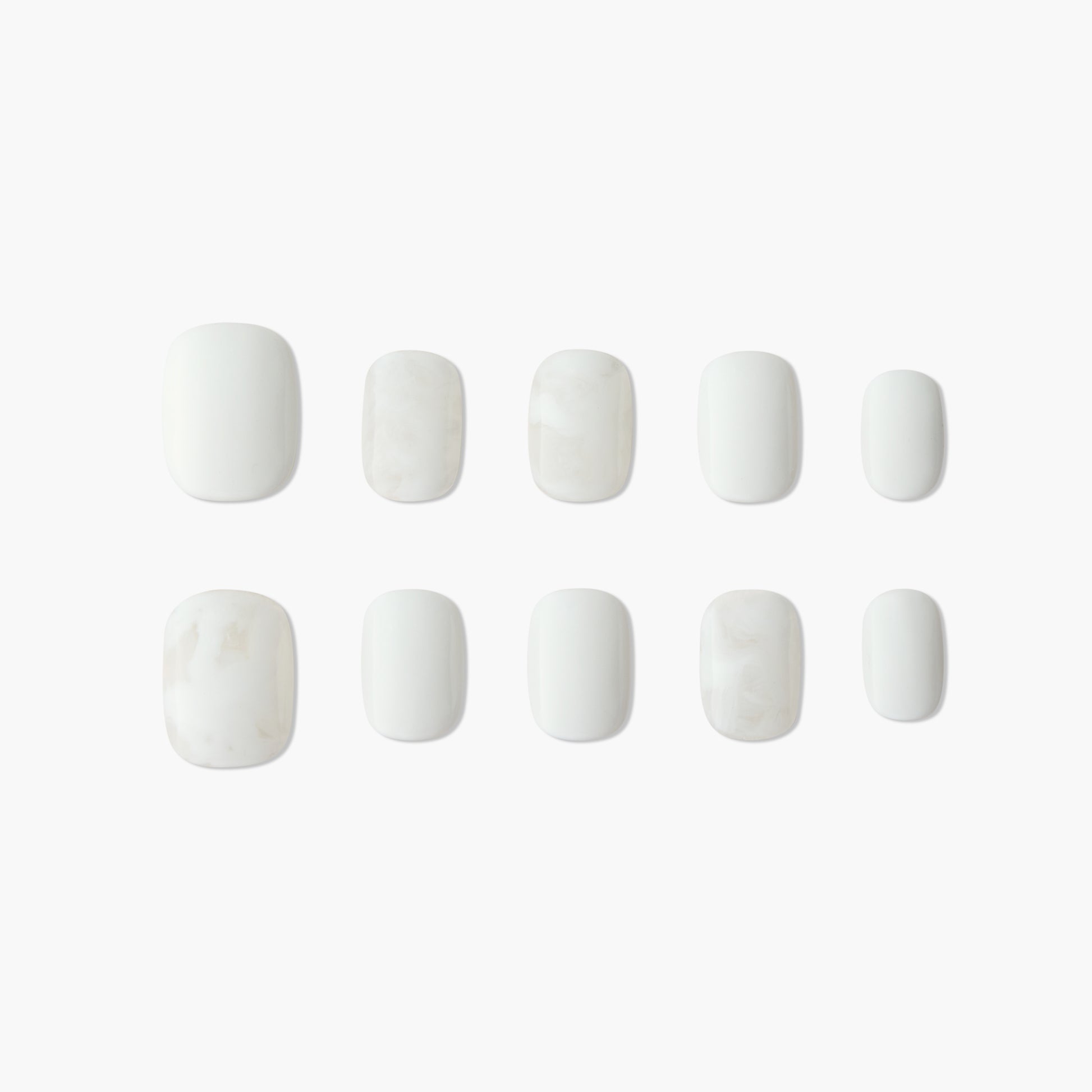 Misty White Veil - Emily’s Nail